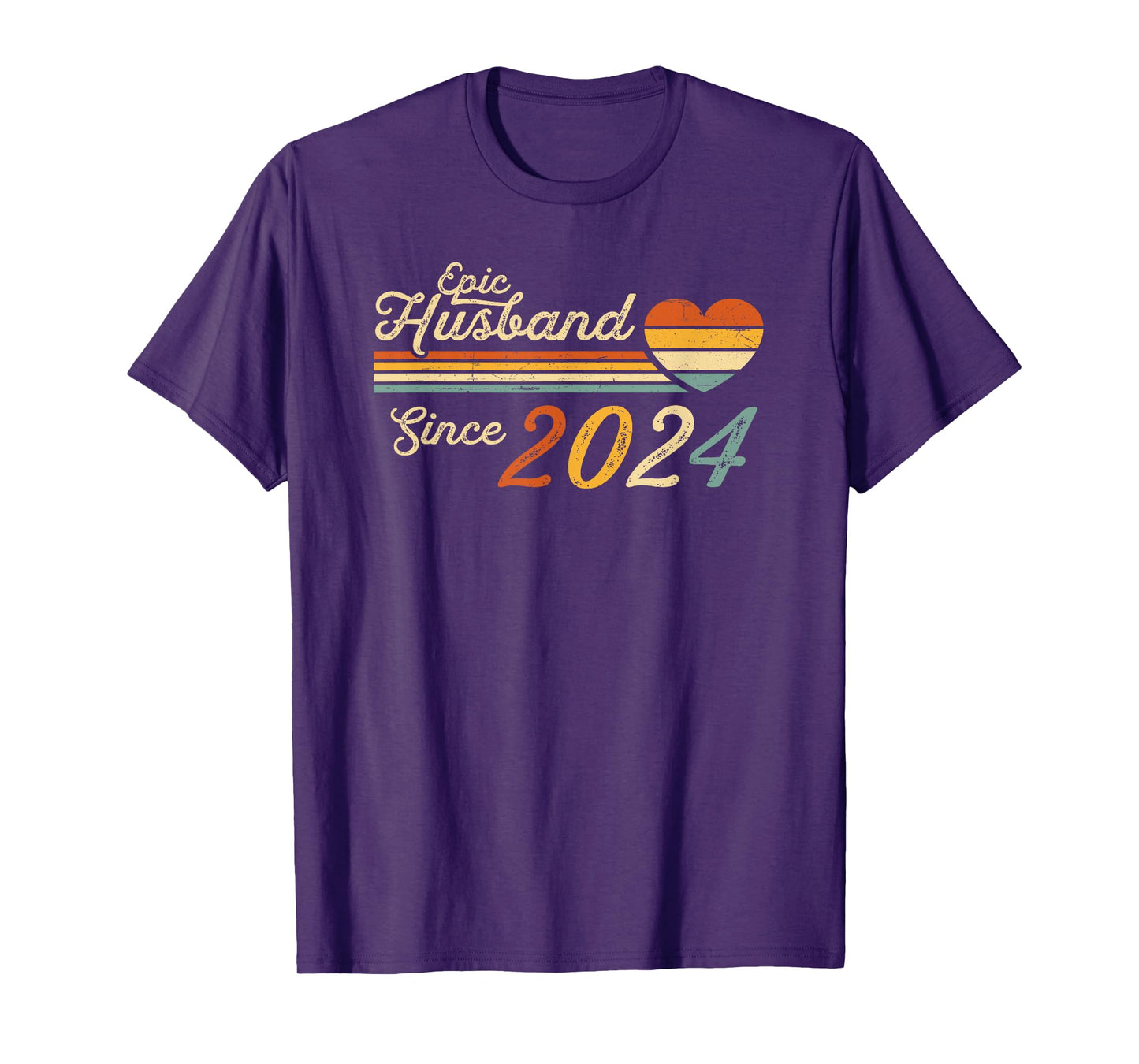 1st wedding anniversary - Epic Husband Since 2024 1 years T-Shirt