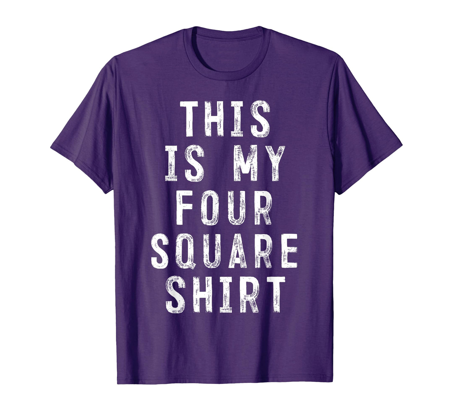 This Is My Four Square Shirt Player T-Shirt