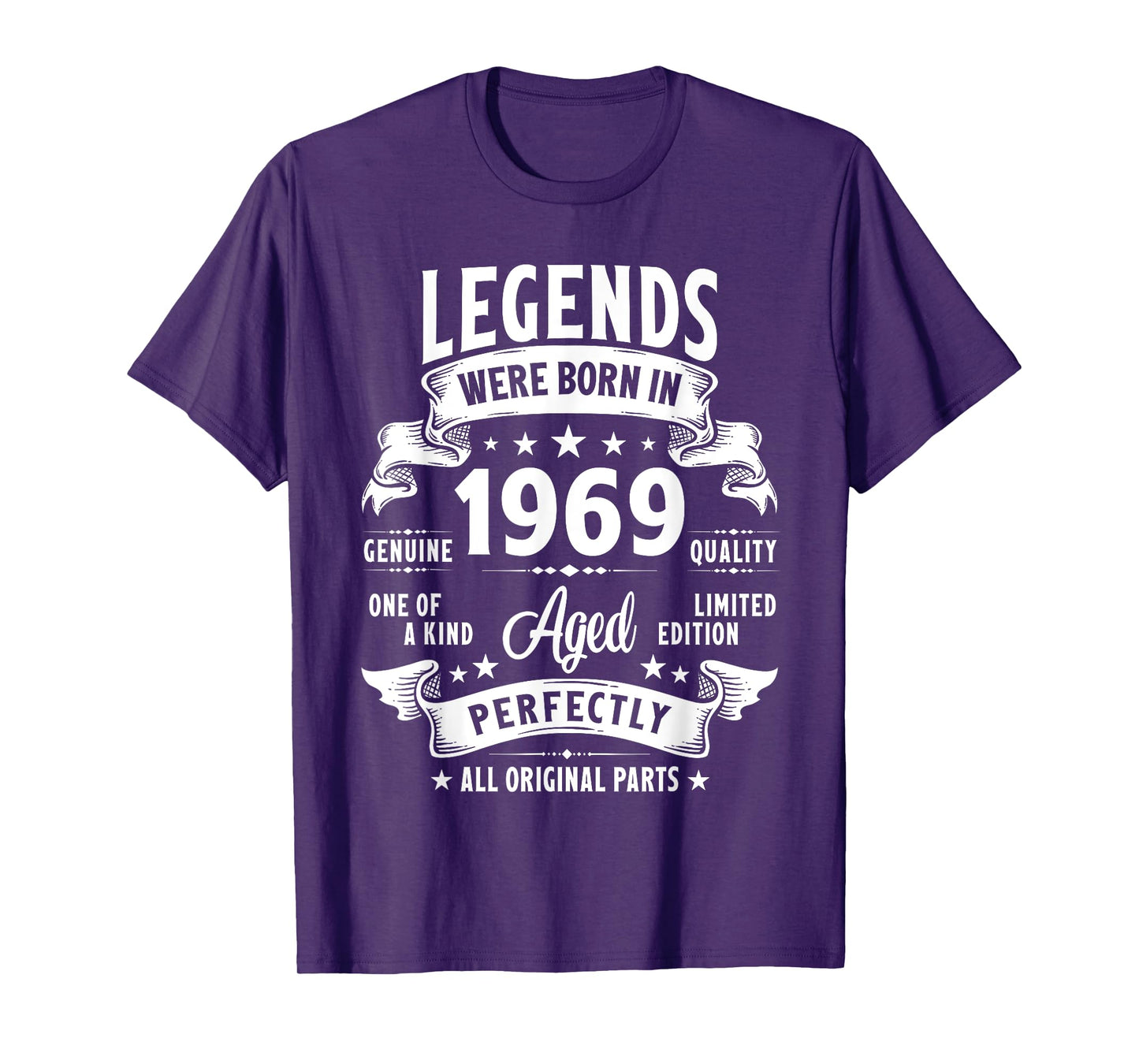 Vintage 1969 56 Year Old Gifts For Men Women 56th Birthday T-Shirt