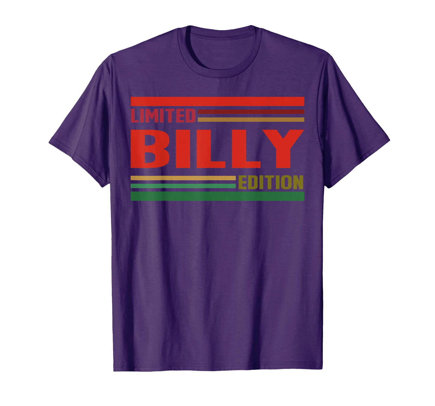 BILLY Limited Edition Shirt BILLY Name Personalized T-Shirt