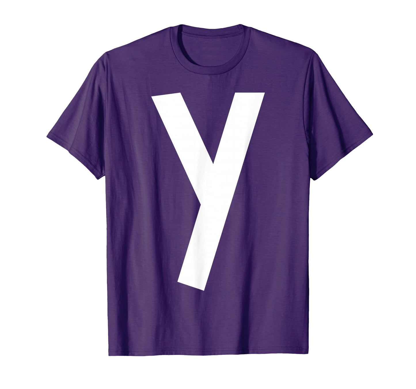 Letter Y Funny Group Matching Christmas Costume 2025 Family T-Shirt