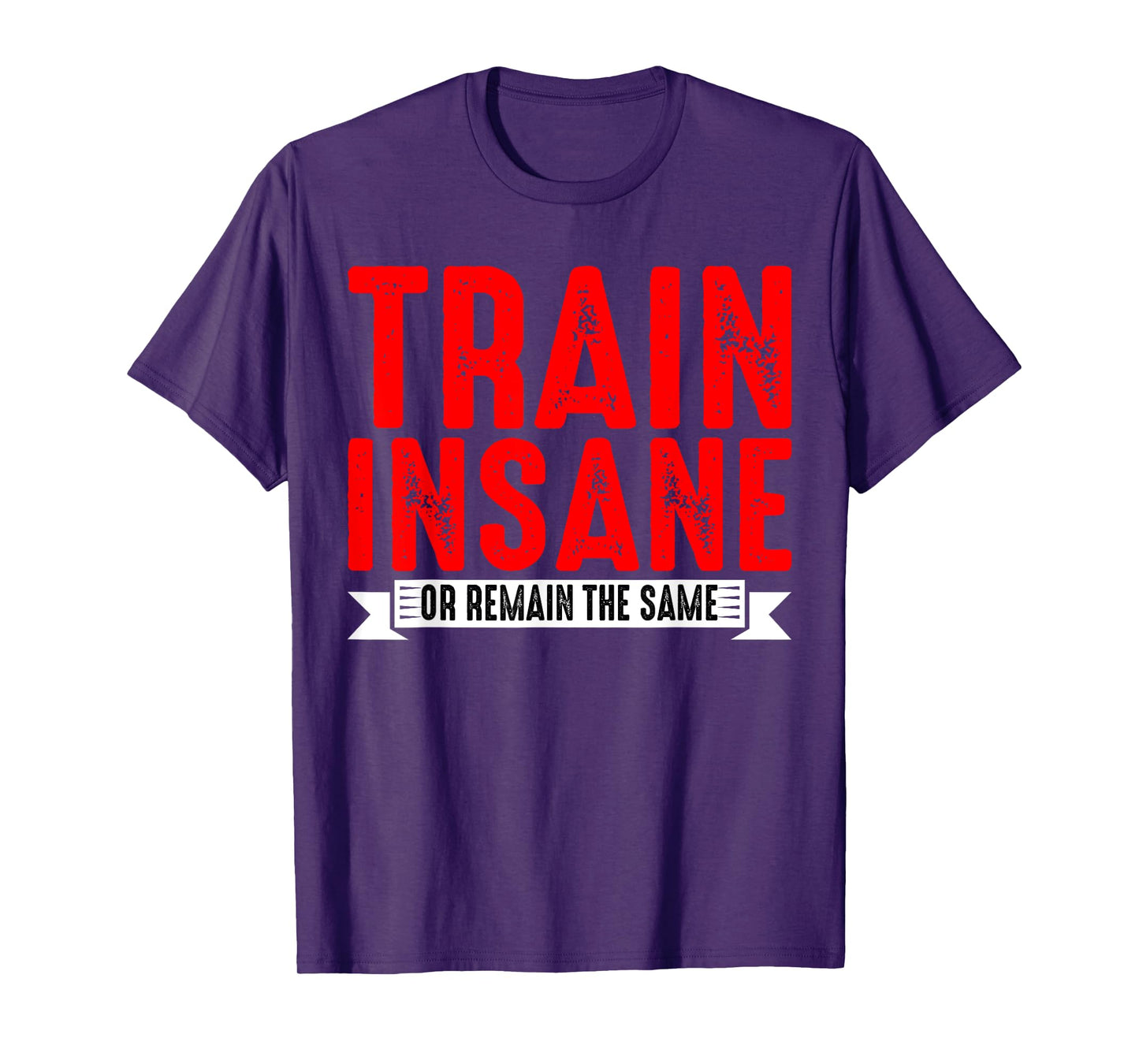 Train Insane Or Remain The Same |---- T-Shirt