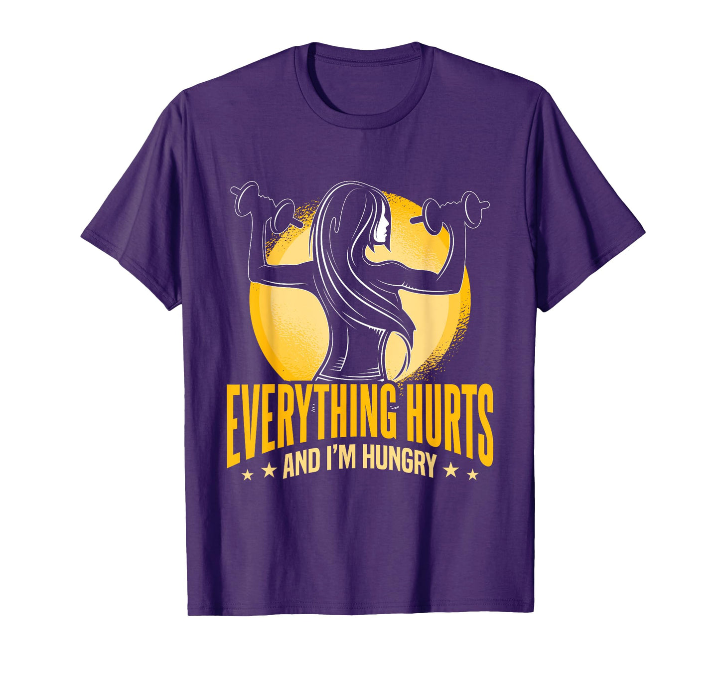 Workout Women Fitness I'm Just Here For The Playlist T-Shirt
