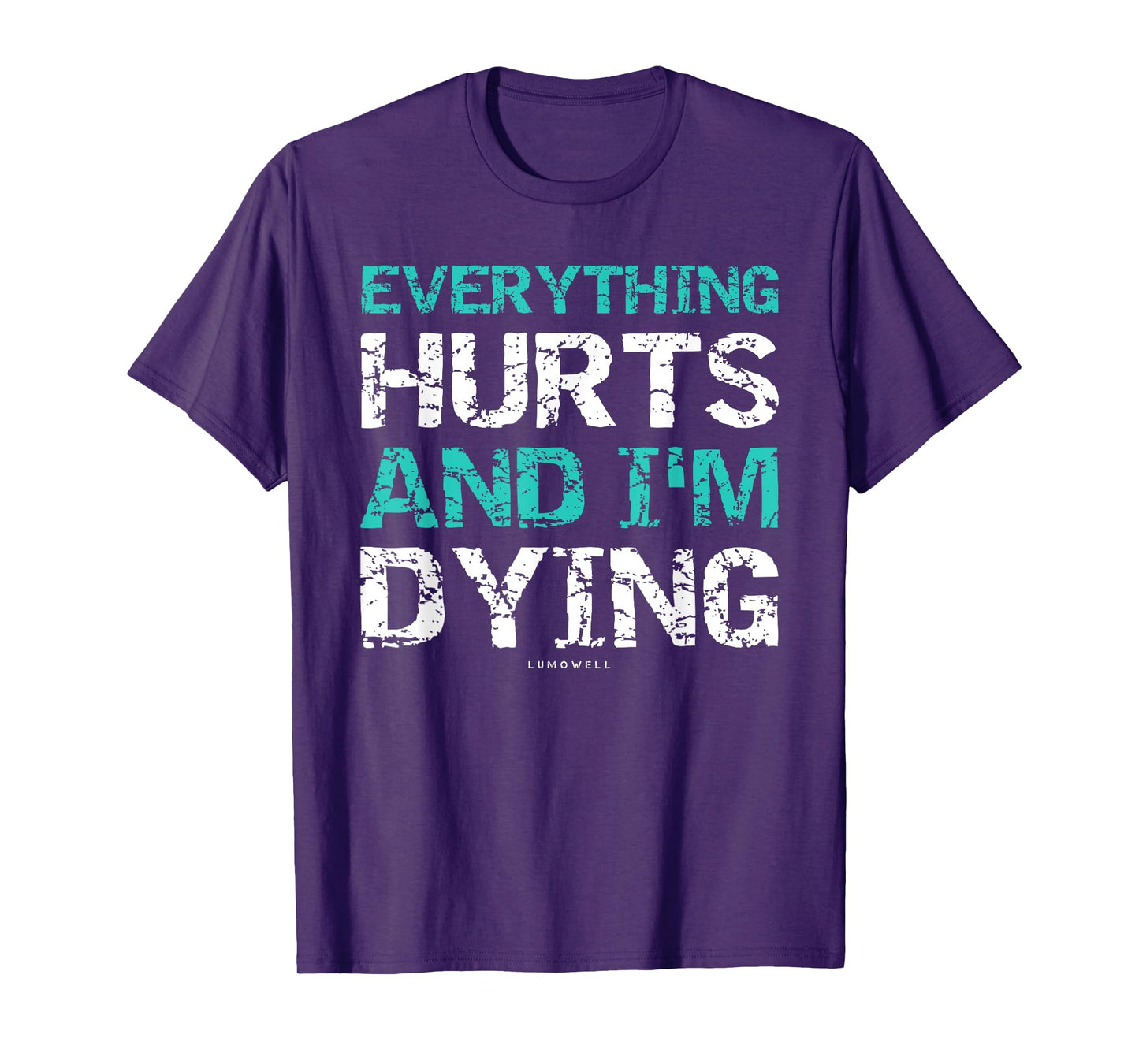 Funny Workout Shirts: Everything Hurts And I'm Dying T-Shirt
