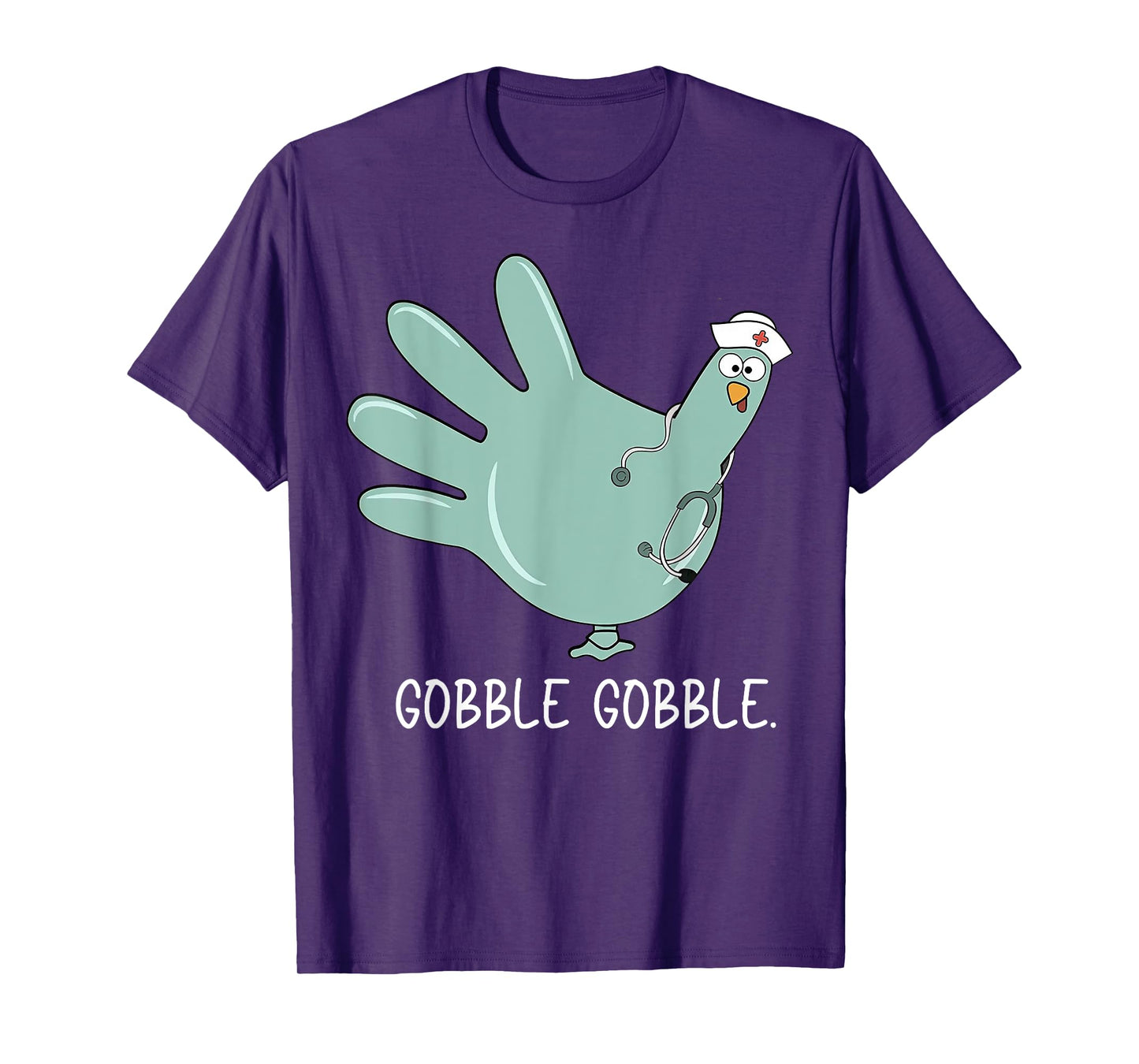 Turkey Glove Nurse Thanksgiving T-Shirt