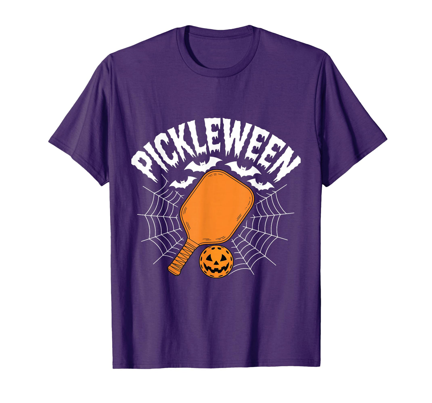 Pickleween Pickleball Halloween Funny Pickleball Player T-Shirt