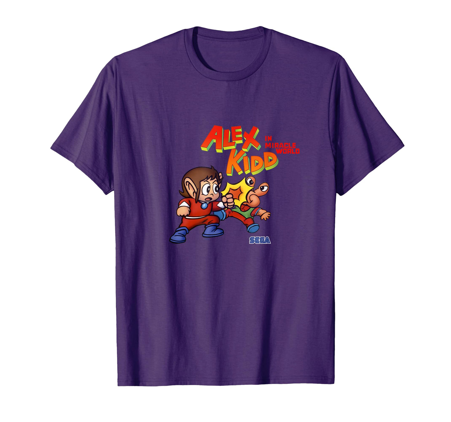 Alex Kidd fight SEGA Master System video game T-Shirt