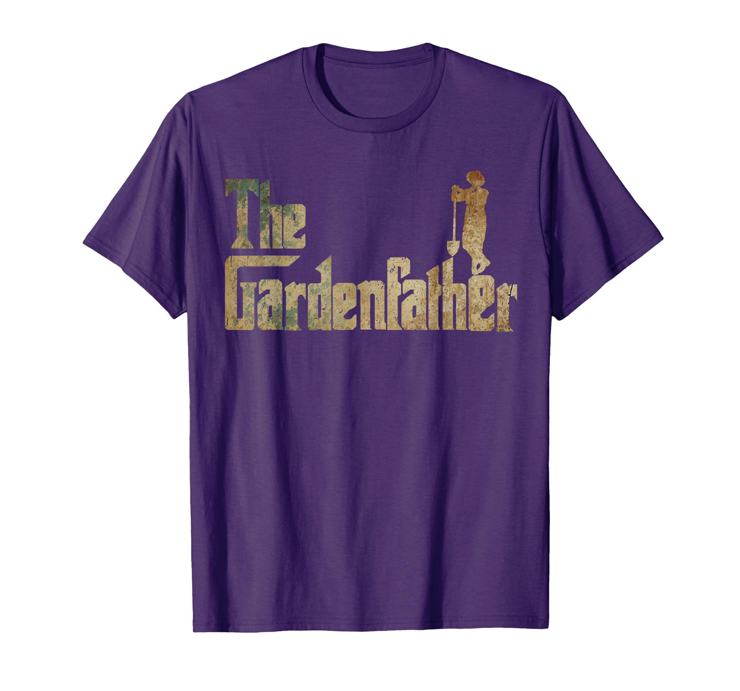 Gardener The Gardenfather Gardening Plant Lover Vintage Mens T-Shirt