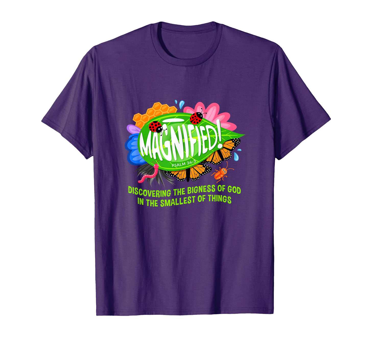 Vbs 2025 Magnified Smallest Insects Adventure Vbs Camping T-Shirt