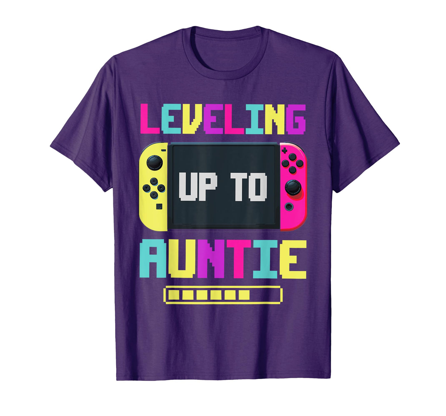 Leveling Up To Auntie Promoted To Aunt Soon To Be Aunt T-Shirt