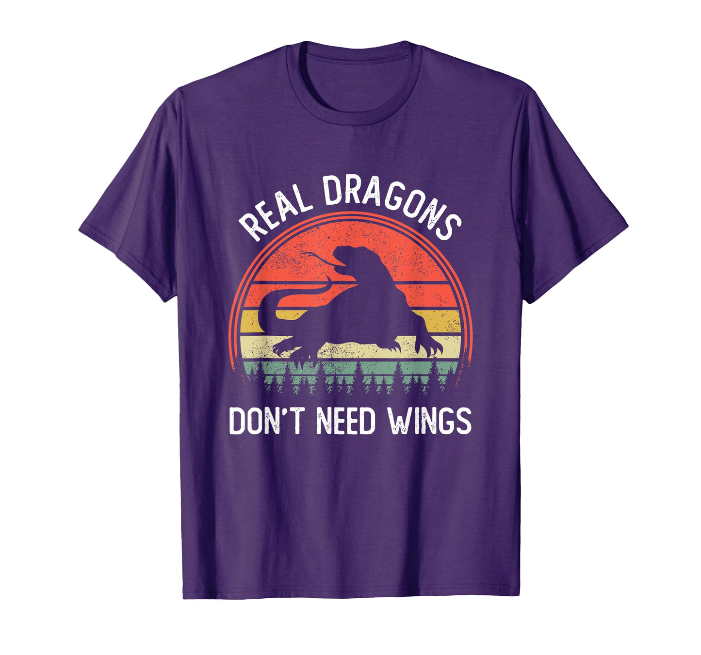 Vintage Komodo Dragon Animal Lizard Lover Komodo Monitor T-Shirt