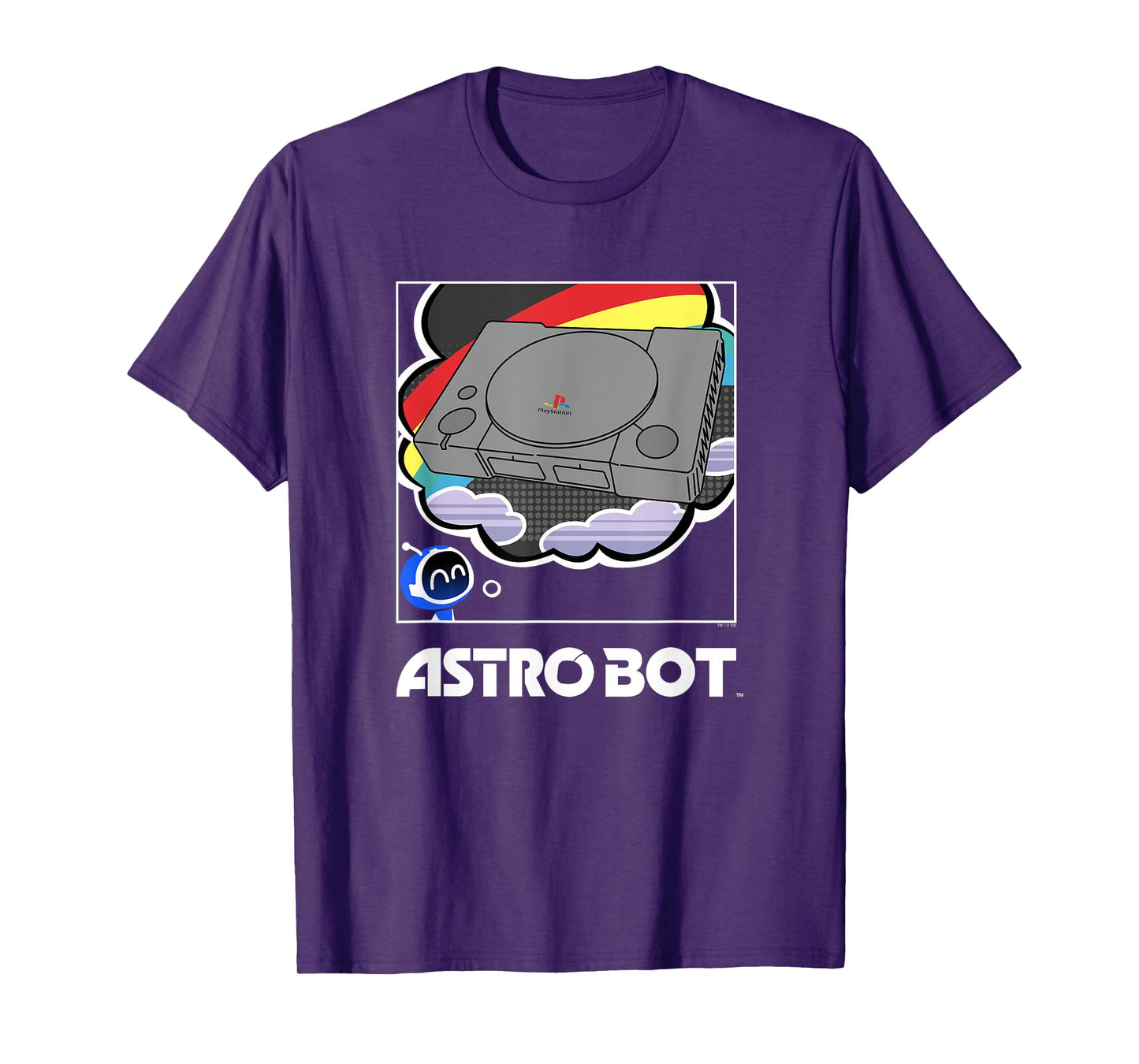 Astro Bot Dreams of PlayStation Gaming Video Game T-Shirt