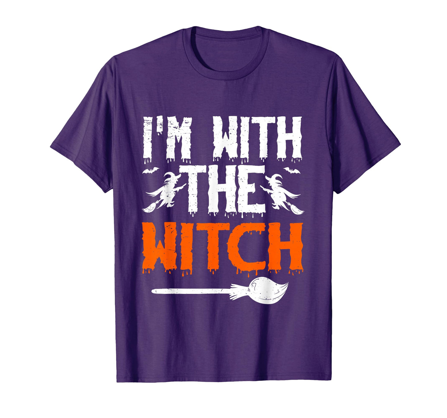 I'm with The Witch Couples Costume for Halloween T-Shirt