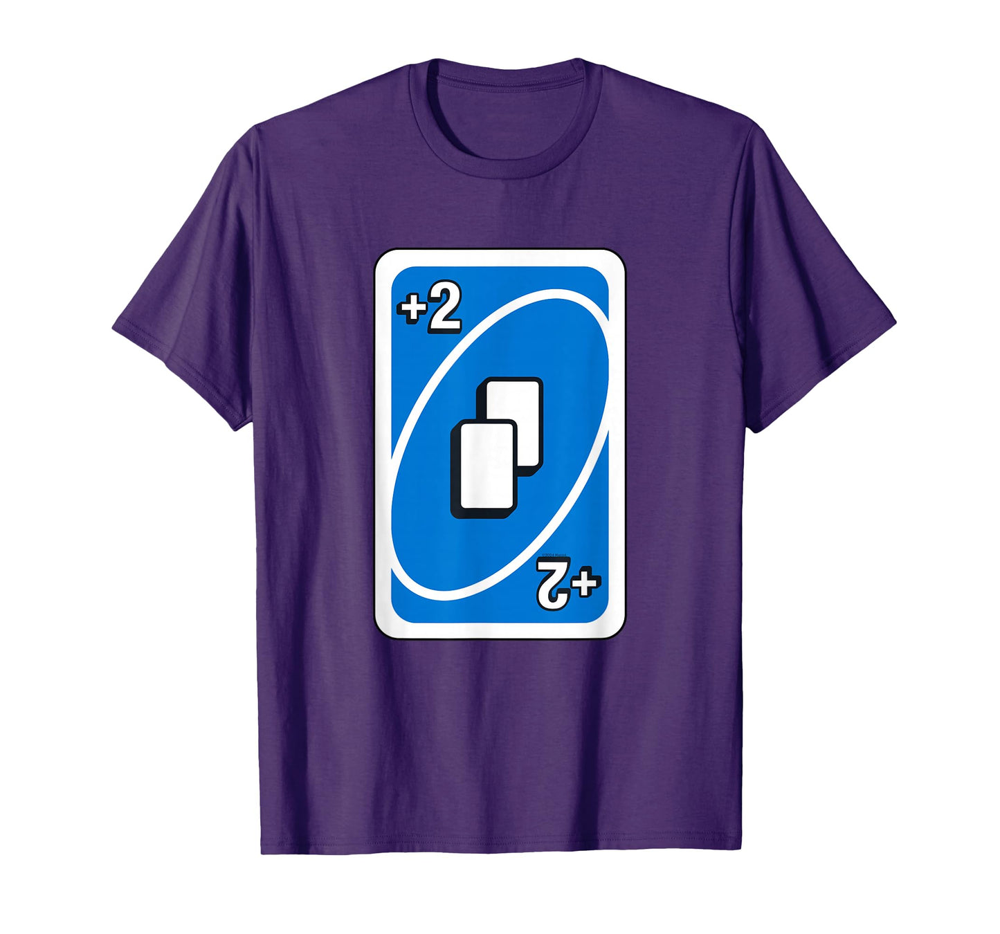 UNO - Blue Draw Two Card T-Shirt