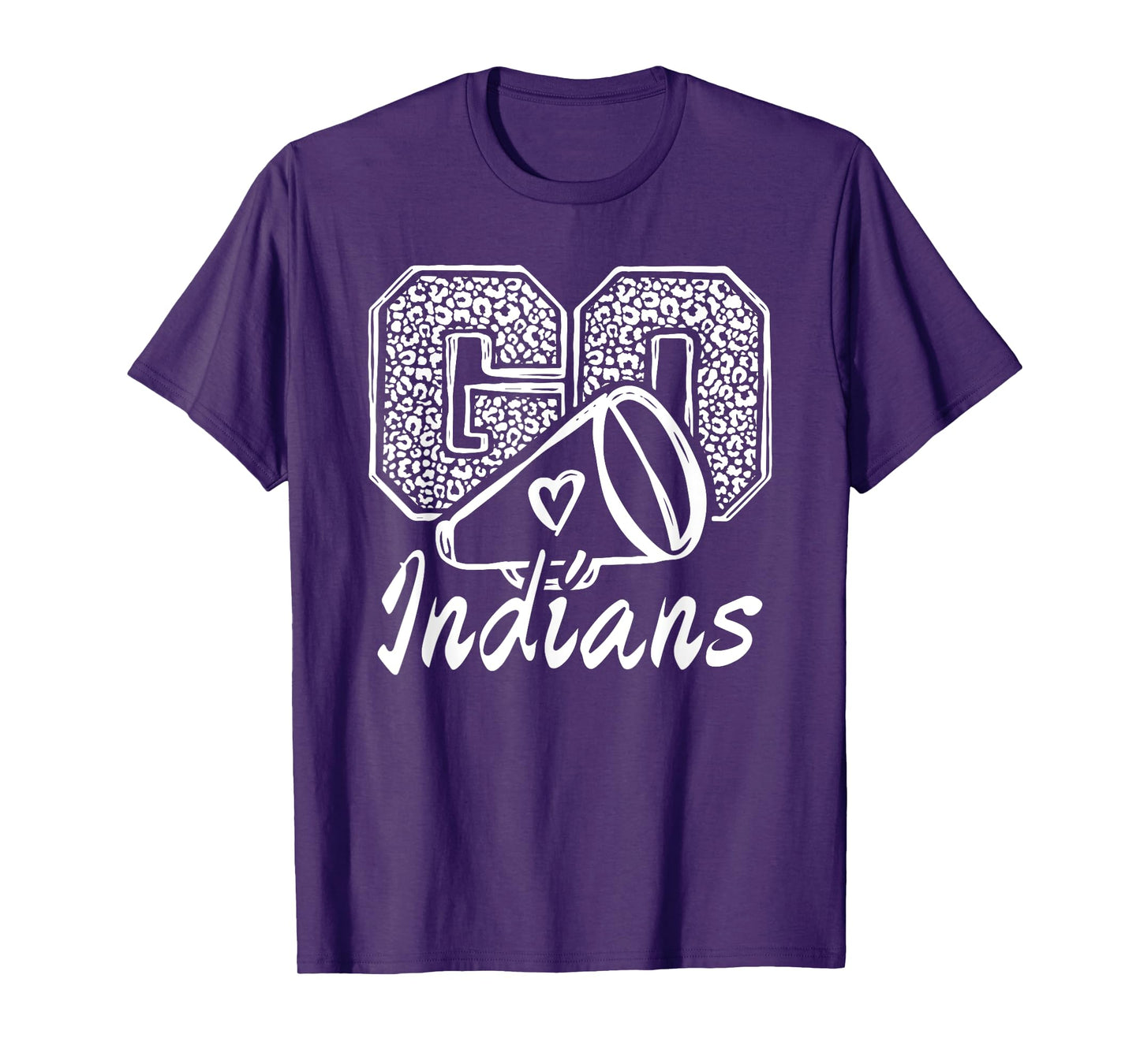 Go Cheer Indians Sports Name Gifts Men Women Boy Girl T-Shirt