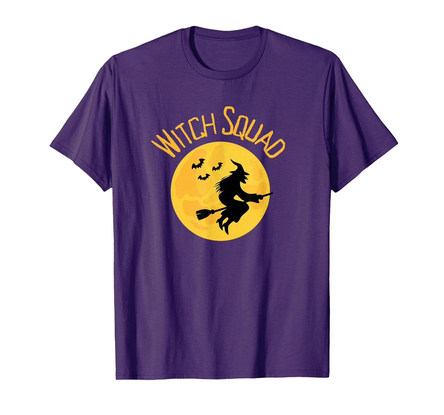 Witch Squad Moon Halloween Spooky Season Group Costume T-Shirt