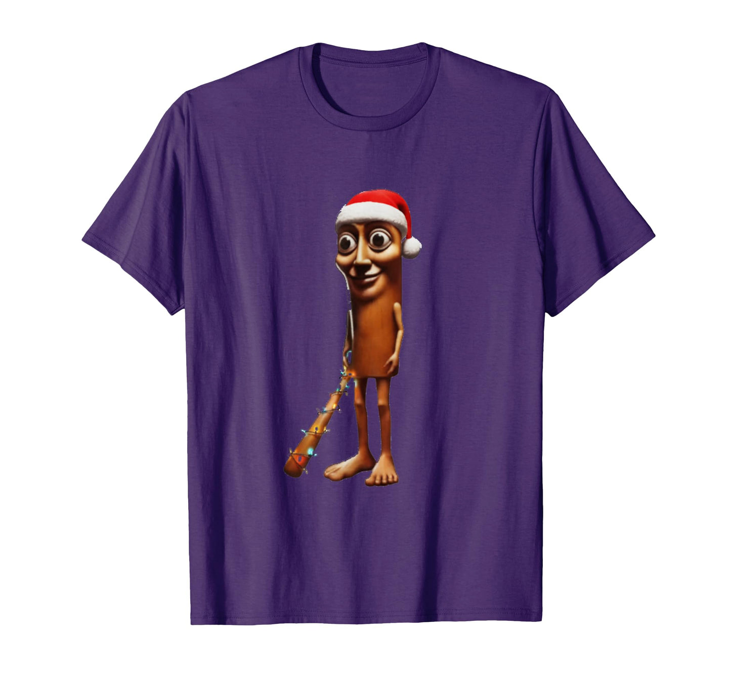 Santa Tung Tung Tung SAHUR Christmas Italian BRAINROT T-Shirt