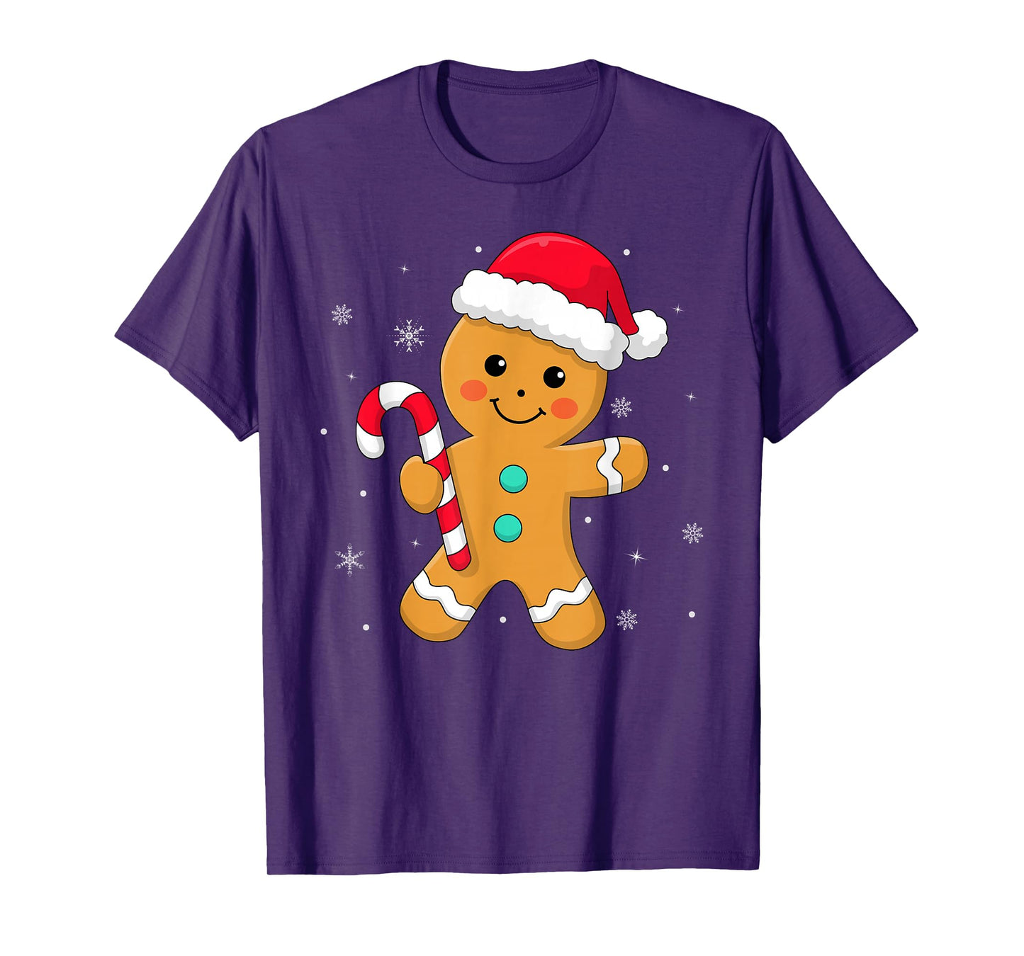 Gingerbread Christmas Pajamas Cookie Baking Family Xmas T-Shirt