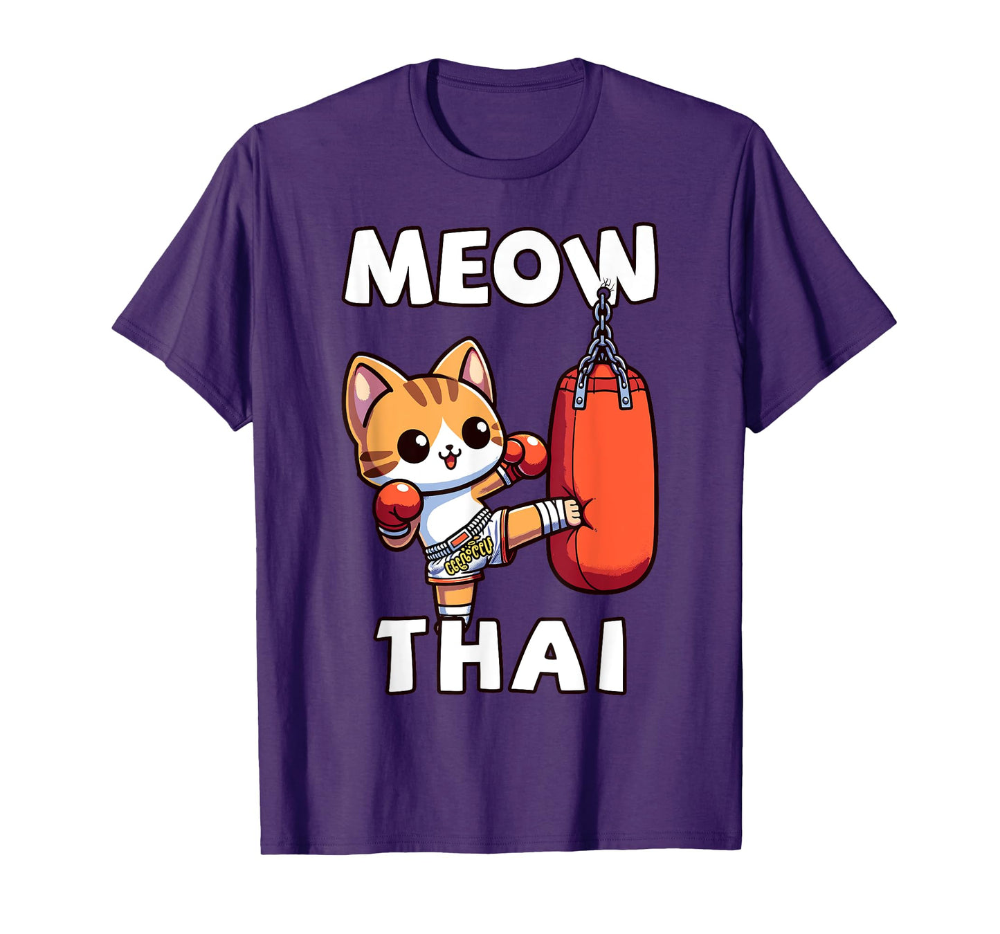 Muay Thai | Meow Thai, Thai Boxing For Boys, Muay Thai Cat T-Shirt