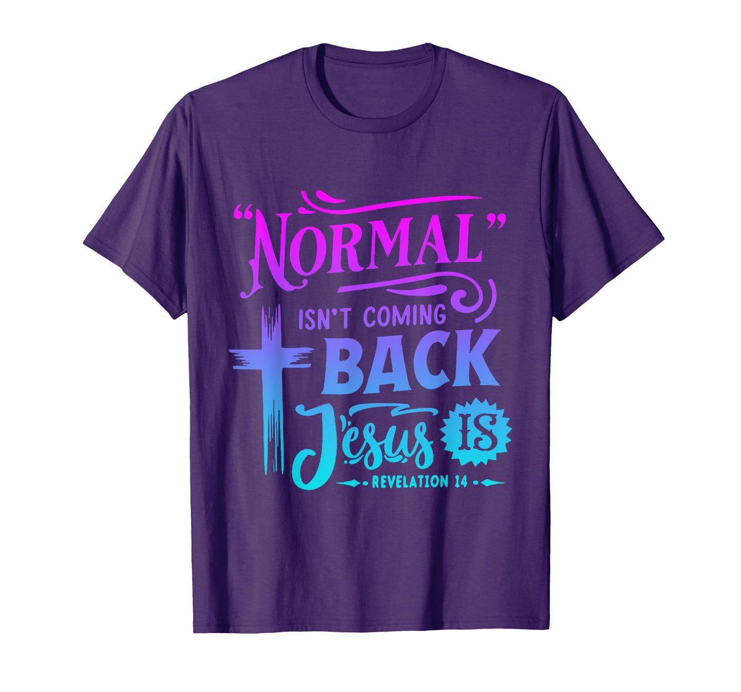 Christian Normal Isn't Coming Back Jesus Is For Men Women's T-Shirt