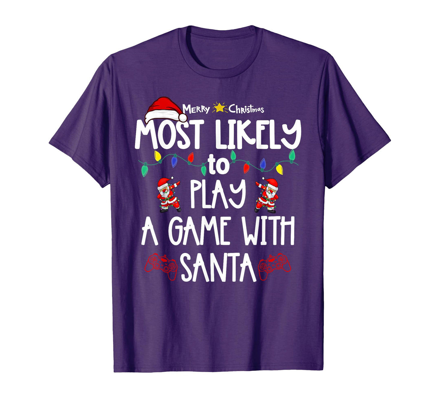 Most Likely to Christmas Shirt Matching Family Pajamas Funny T-Shirt