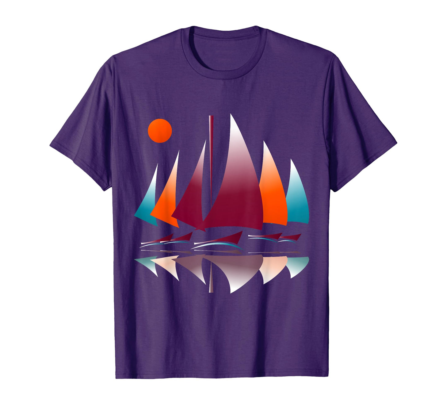 Sailboats Sailing Regatta Novelty T-shirt T-Shirt