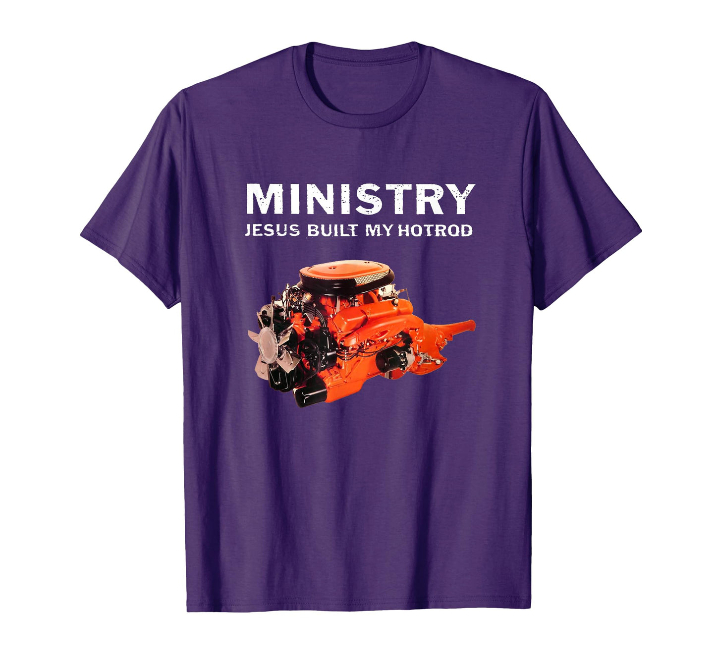Ministry - Official Merchandise - Jesus Built My Hotrod T-Shirt
