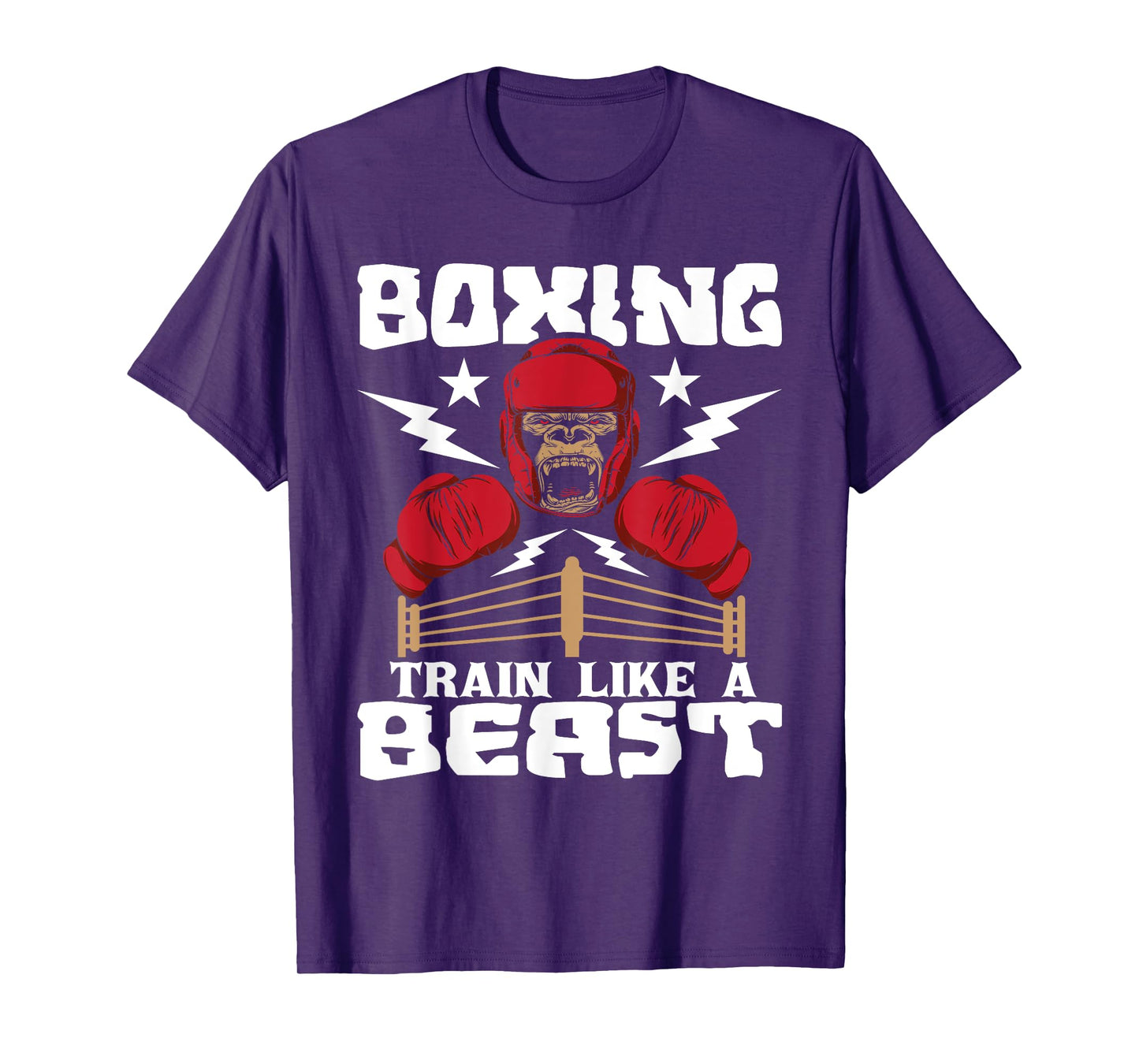 Boxing Train Like A Beast - Kickboxing Kickboxer Gym Boxer T-Shirt