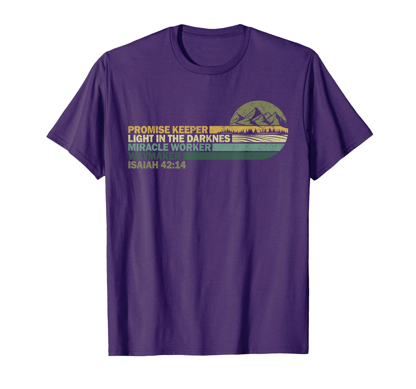 Waymaker Promise Keeper Miracle Worker Christian Mens Womens T-Shirt