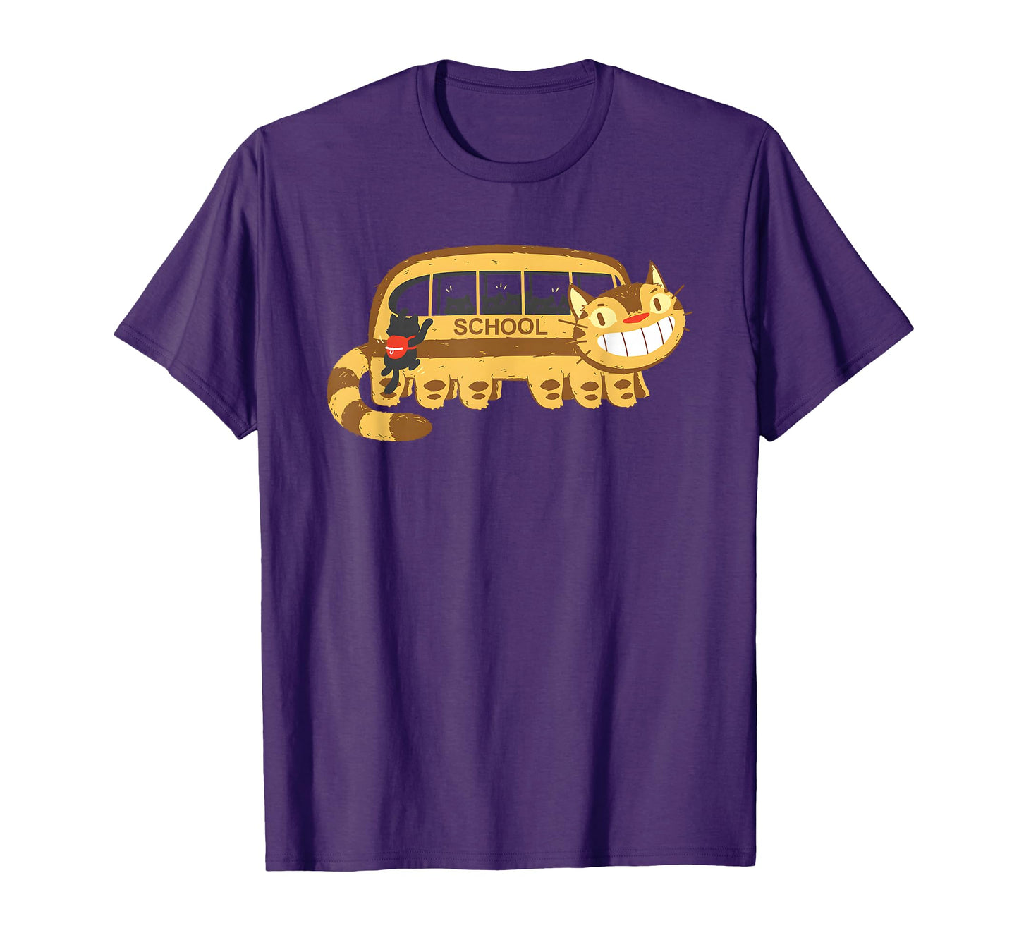Cats In A Catbus Headed To School Schoolcatbus T-Shirt