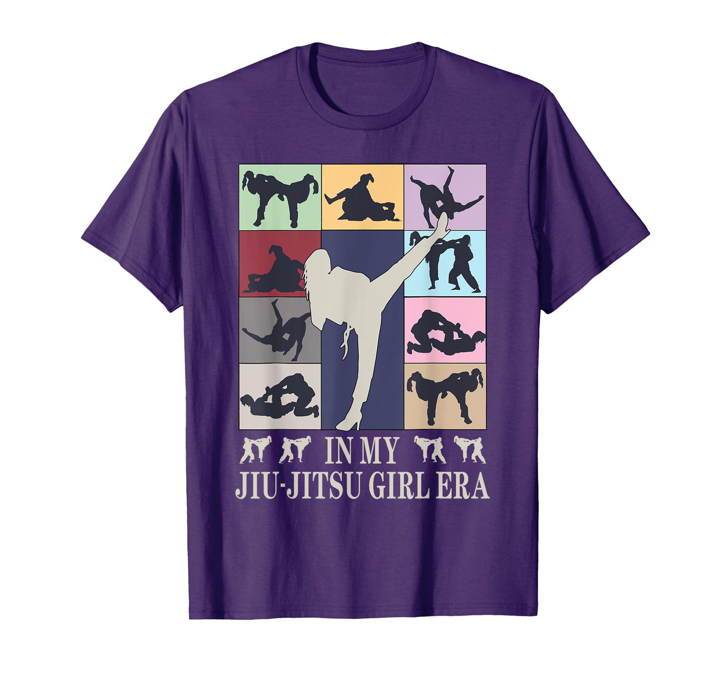 In My Jiu Jitsu Girl Era Groovy Jiu Jitsu Girls T-Shirt
