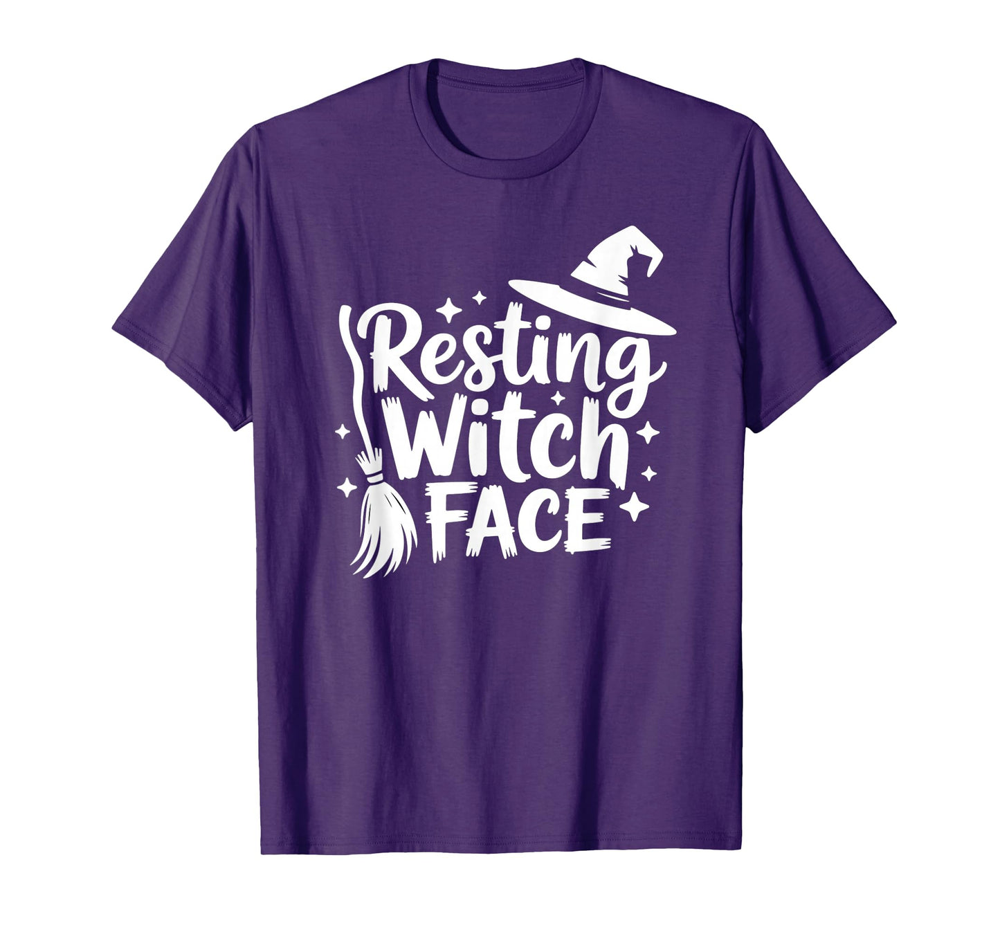 Resting Witch face Halloween T-Shirt