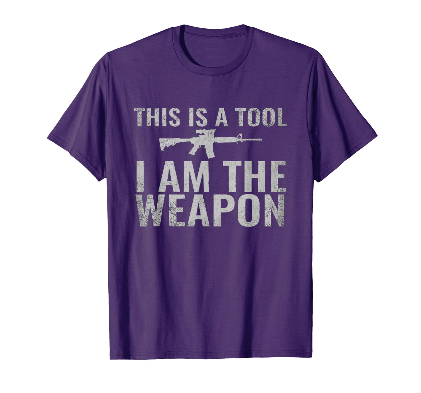 This is a Tool I Am The Weapon Veteran's T-Shirt T-Shirt