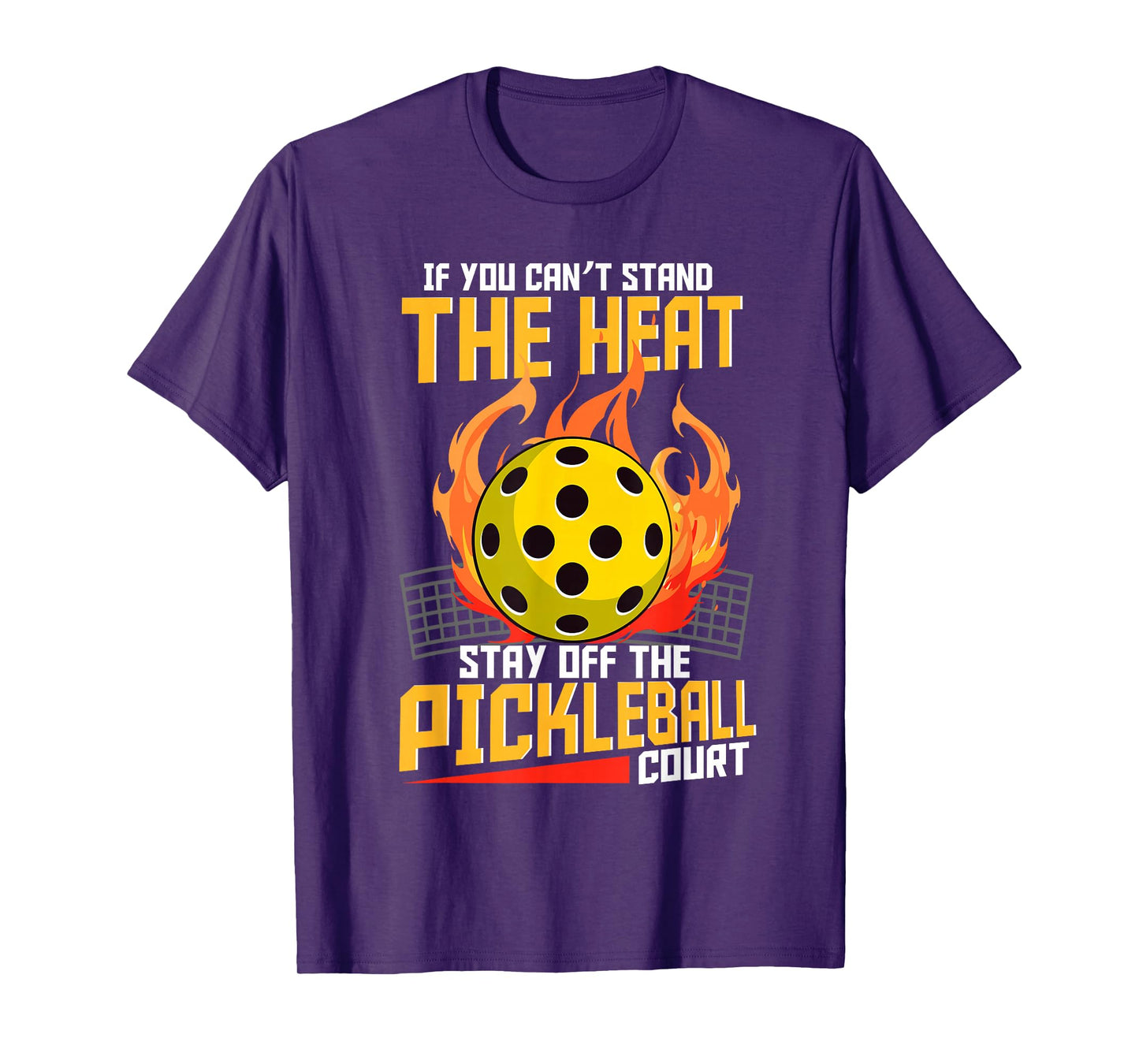 Funny pickleball sayings design Retro Paddle Court T-Shirt