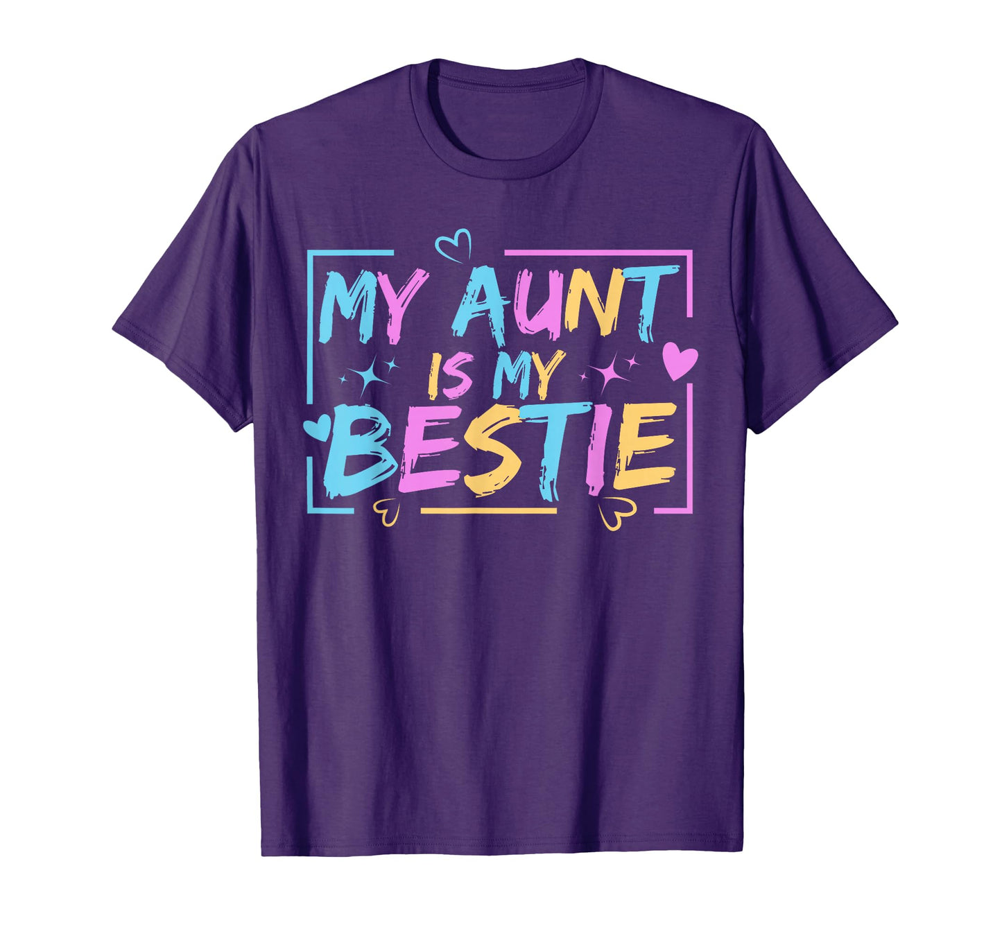 My Aunt is My Bestie Aunt And niece Matching T-Shirt