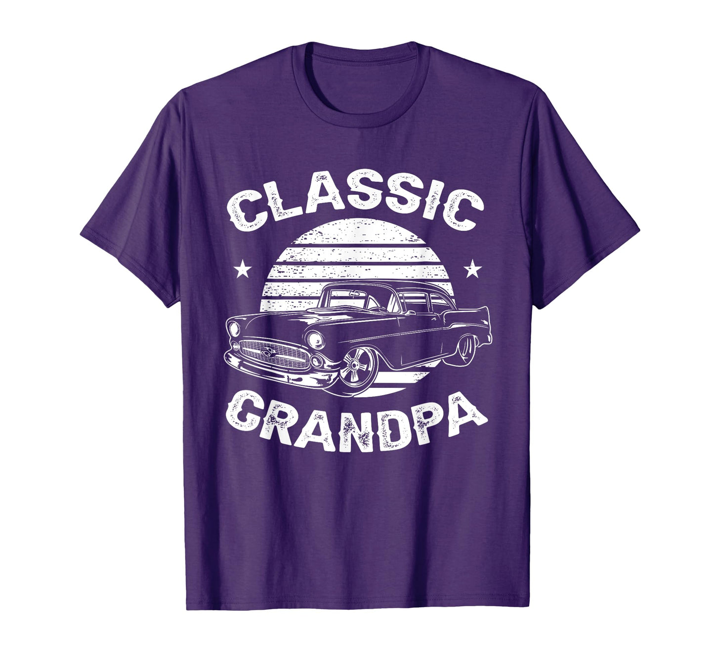 Grandpa Vintage Retro Classic Funny Car Lover Enthusiast T-Shirt