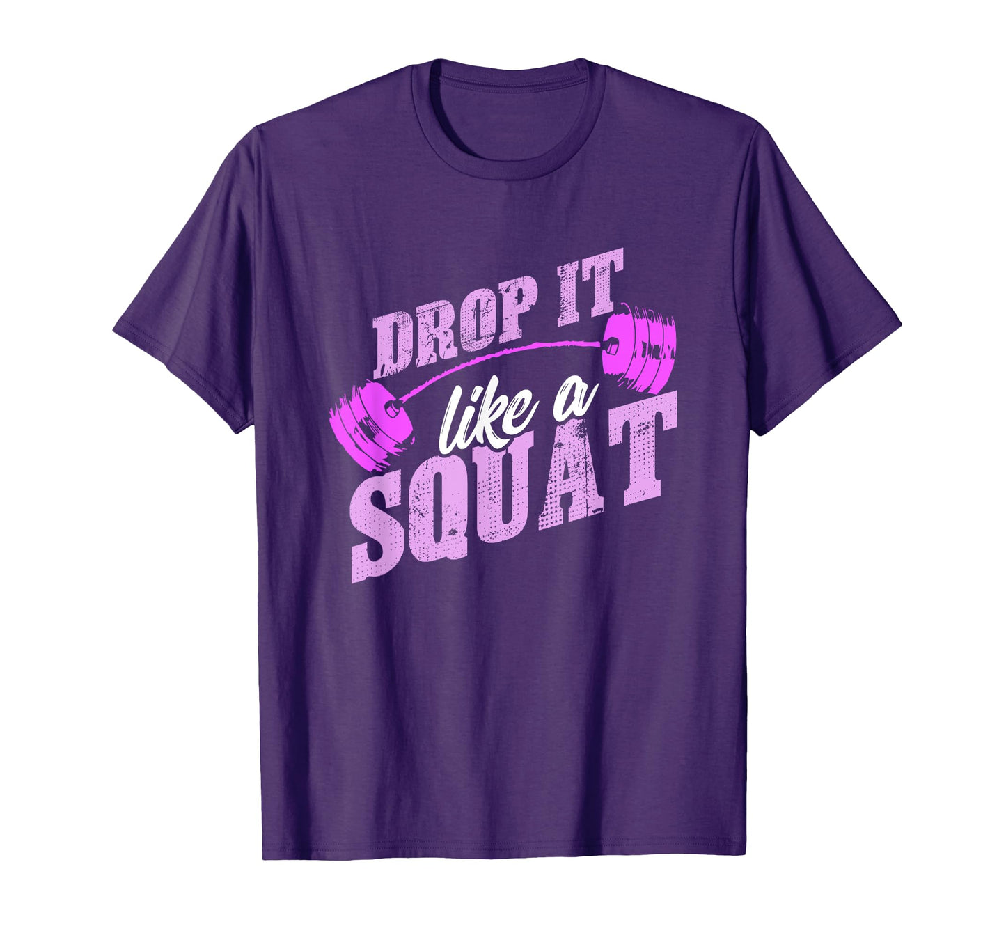 Drop It Like A Squat Tee, Classic Vintage Gym Fitness Shirt T-Shirt