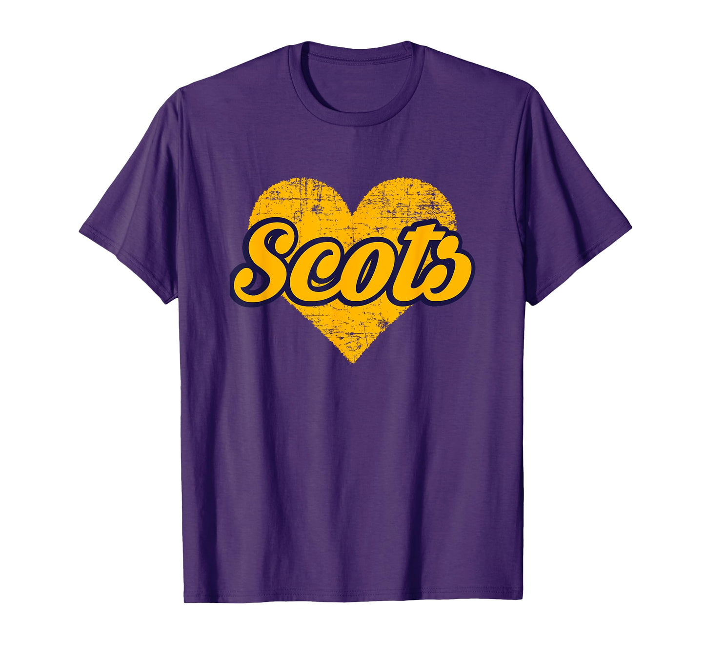 Highland Park Scots Over Heart T-Shirt