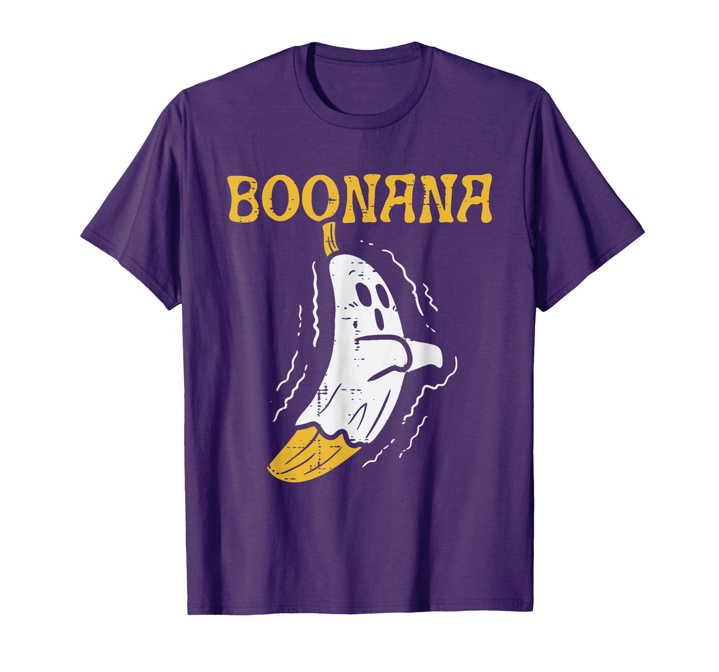 Boonana Cute Ghost Banana Halloween Costume Men Women Kids T-Shirt