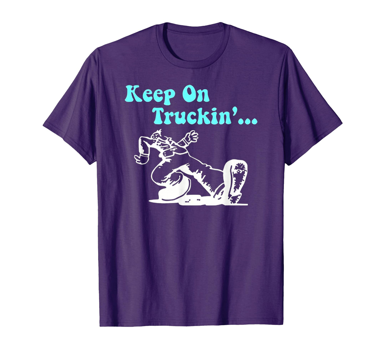 Funky Keep on Truckin' - Retro Vibes T-Shirt