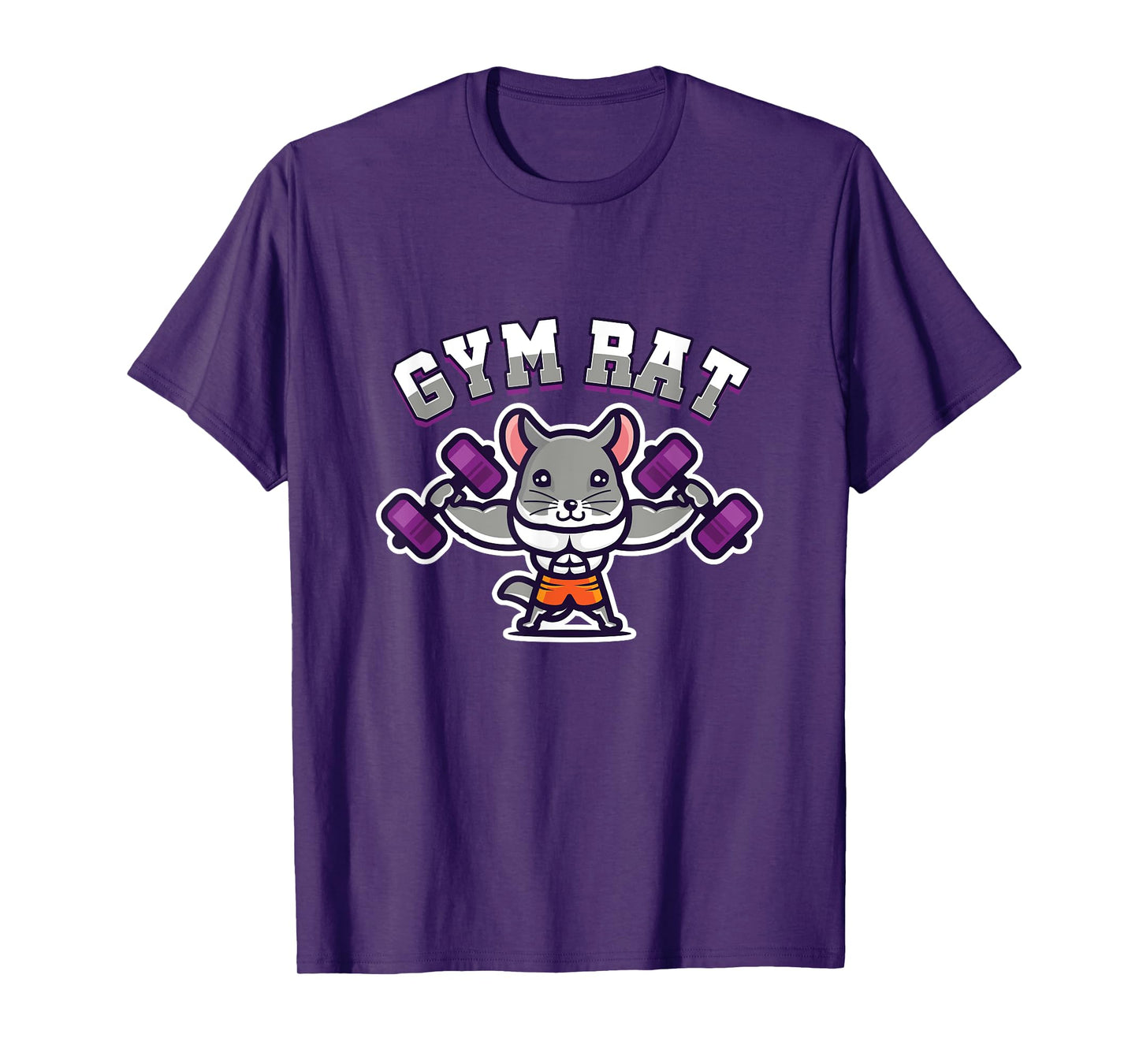 Cute Mouse Owner Exercise Workout Fitness Enthusiast Gym Advice T-Shirt