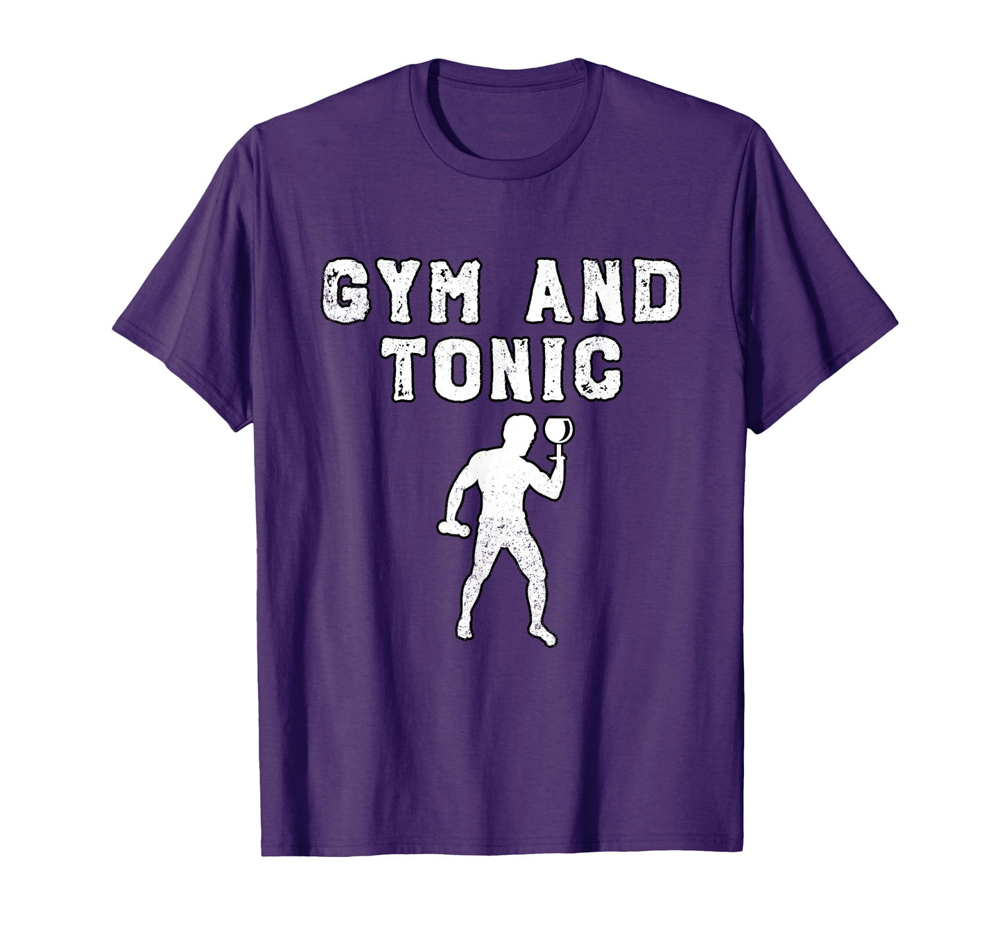 Humorous Gym and Tonic Drinks Fitness T-Shirt