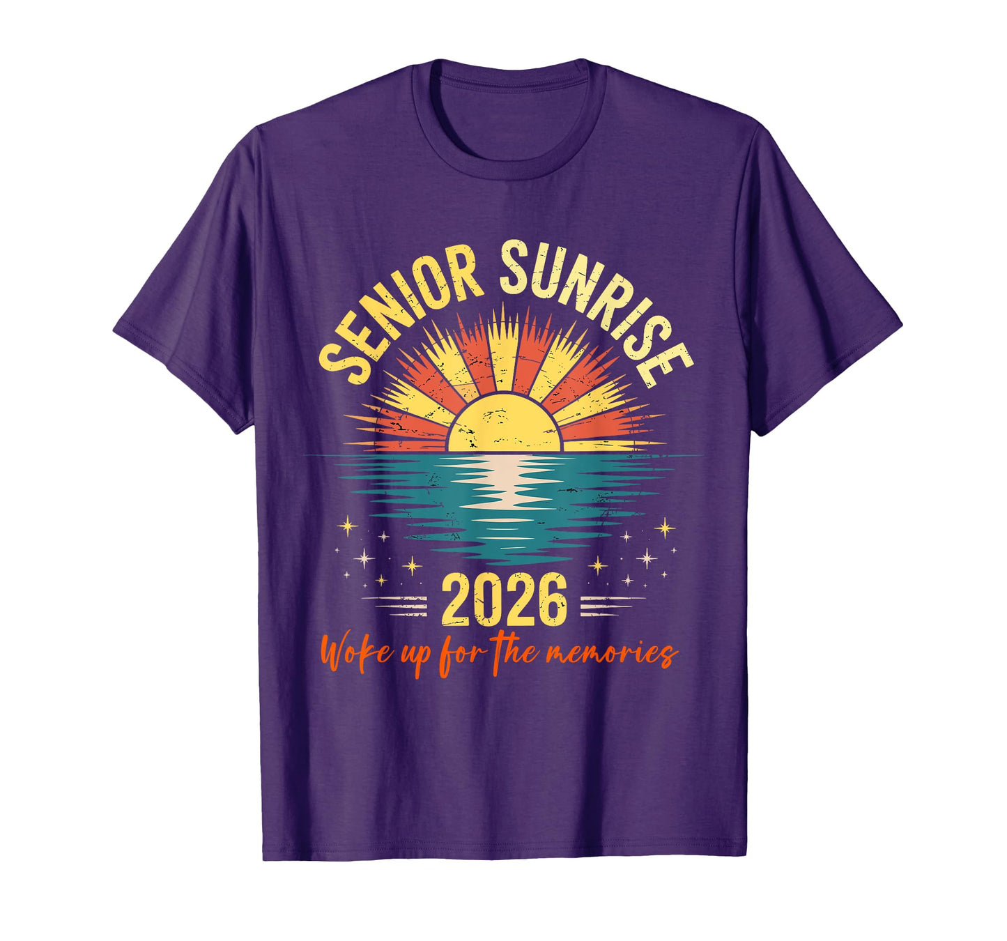 Vintage Senior Sunrise 2026 of Class Graduation T-Shirt