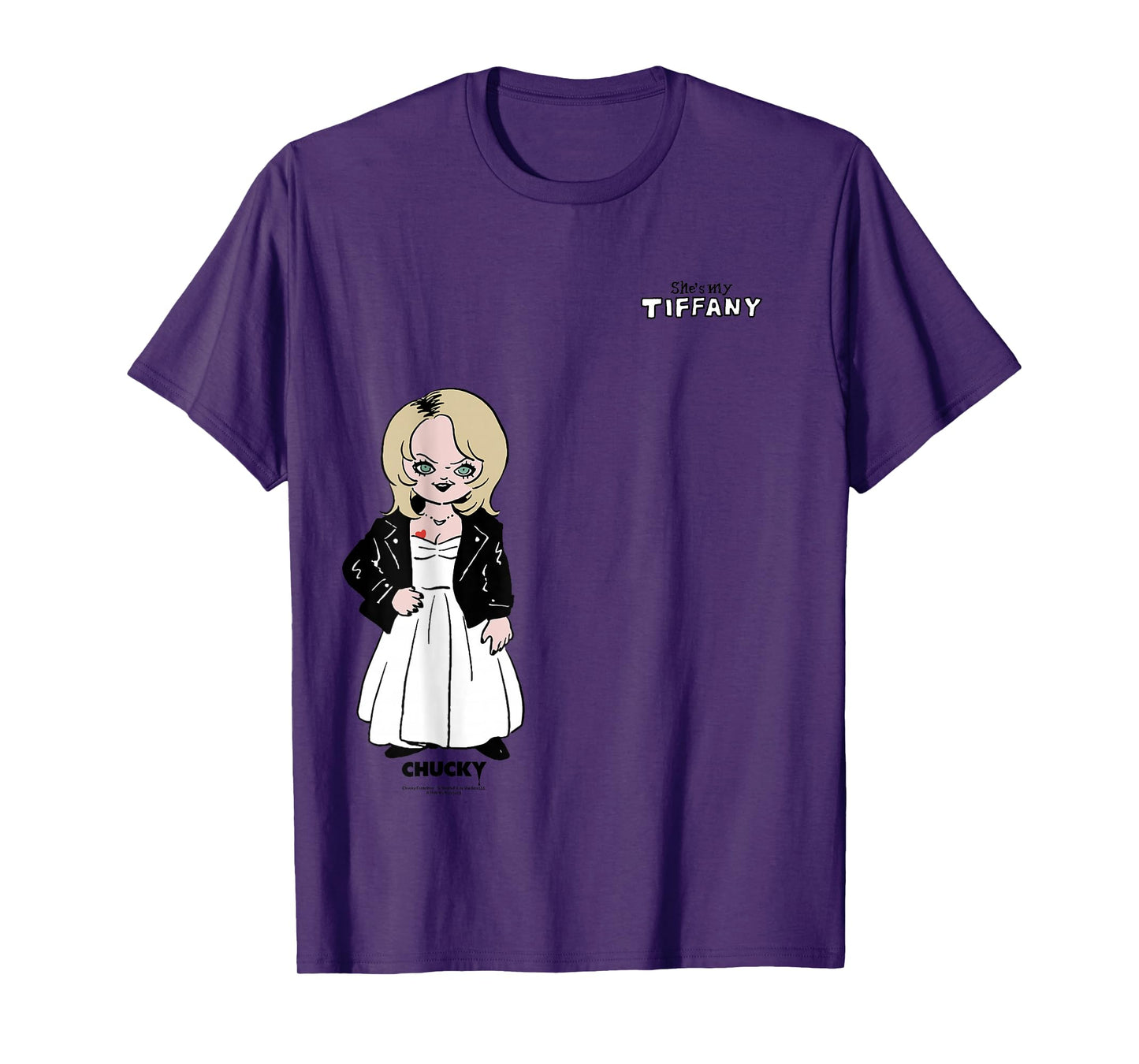 Chucky She's My Tiffany Couple T-Shirt