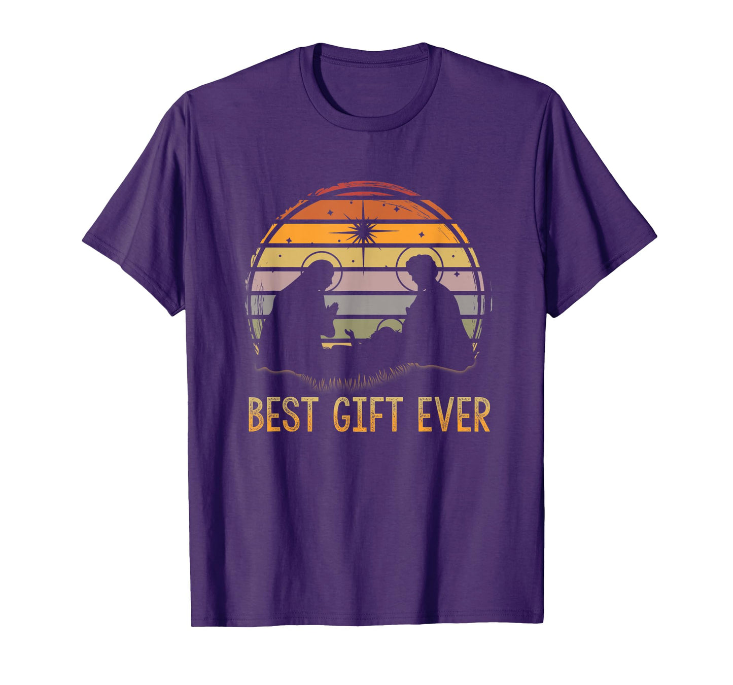 Best-Gift Ever Christmas Cool Jesus Nativity Scene Christian T-Shirt