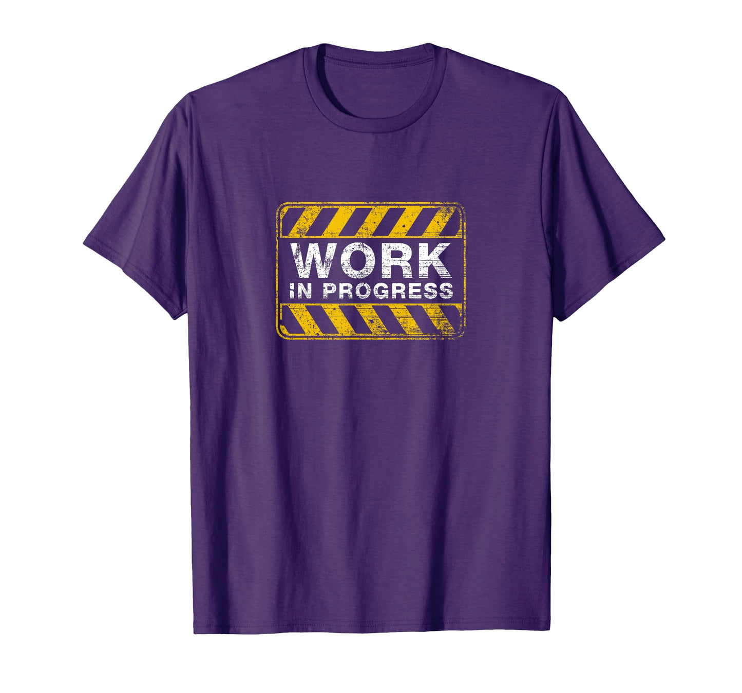 Funny Work In Progress Fitness Exercise Workout T-Shirt T-Shirt