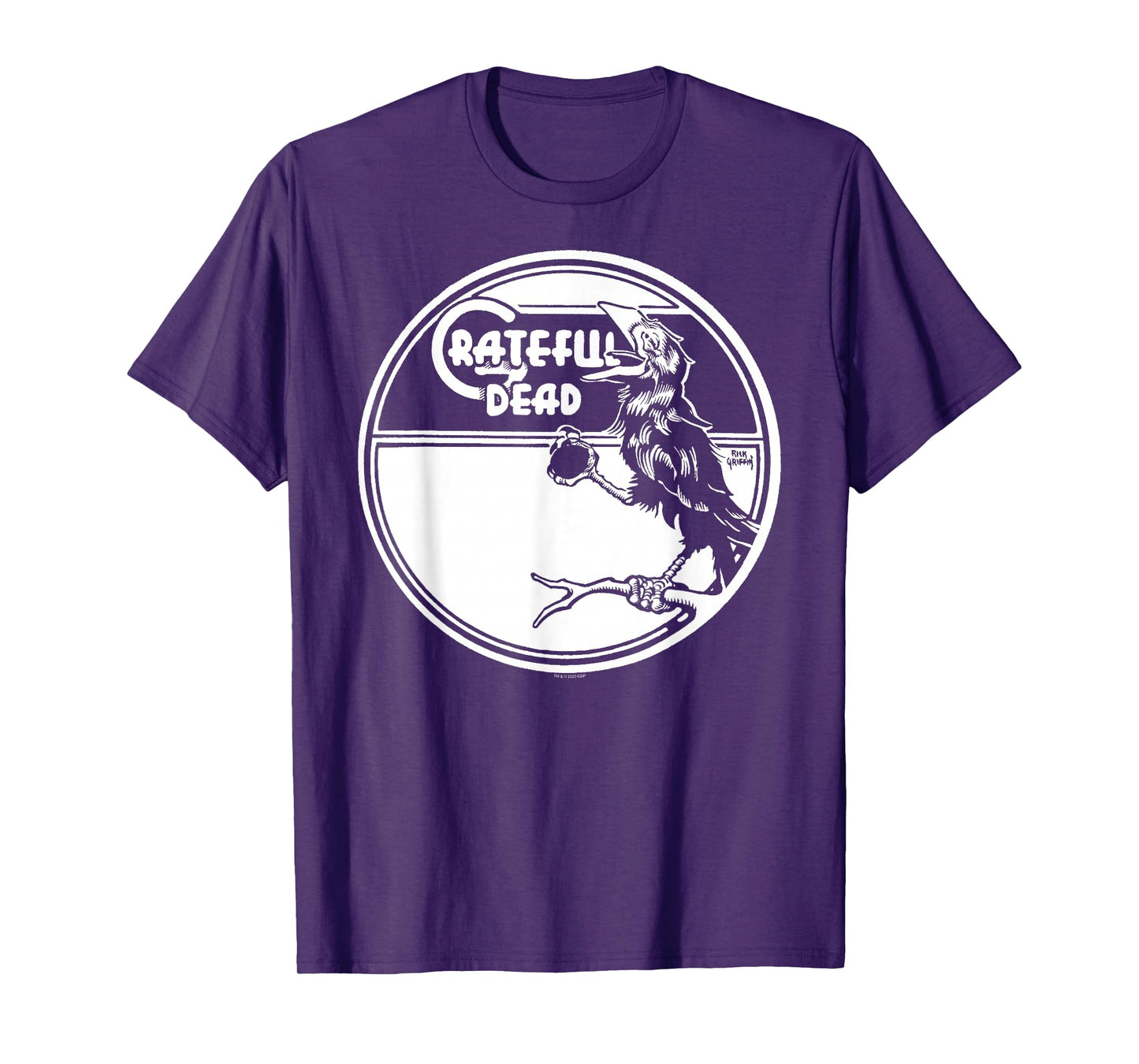 Grateful Dead Wake of the Flood Crow Label Vintage Band T-Shirt