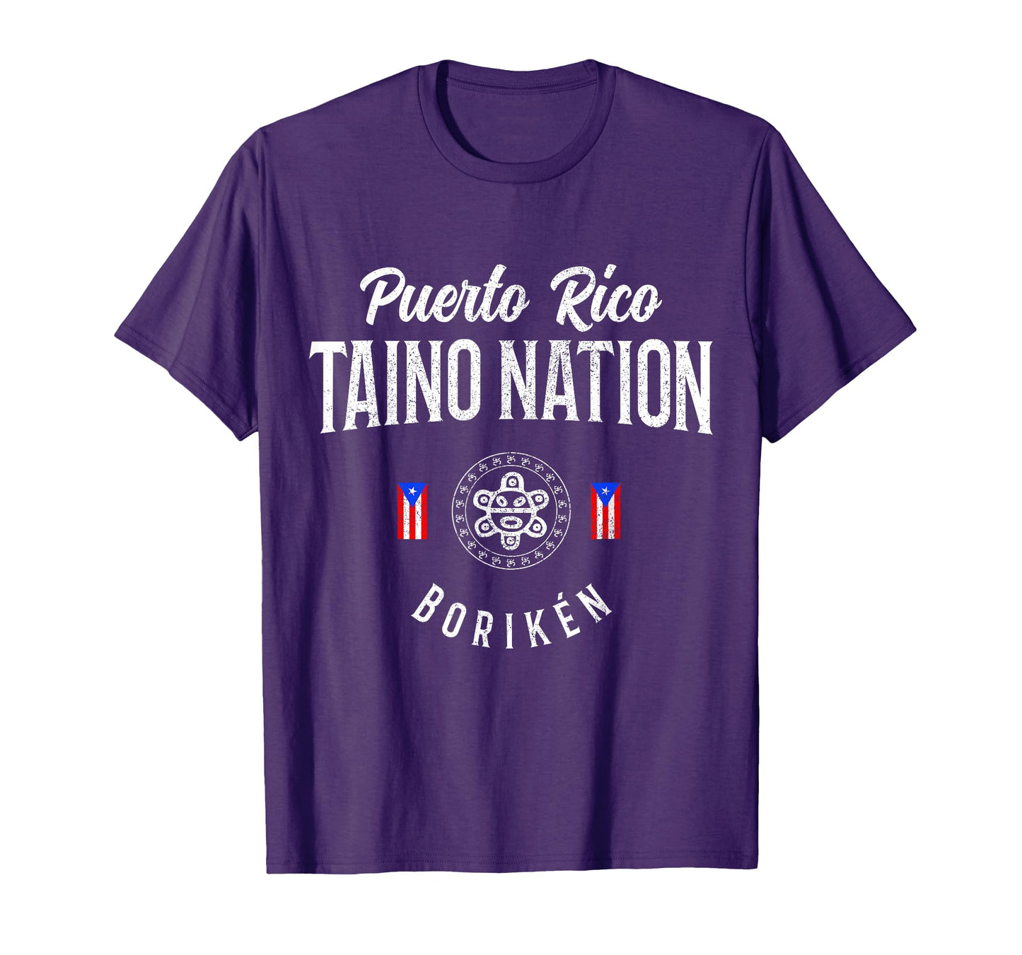 Taino Nation Boricua Boriken Pride Puerto Rico Indigenous T-Shirt