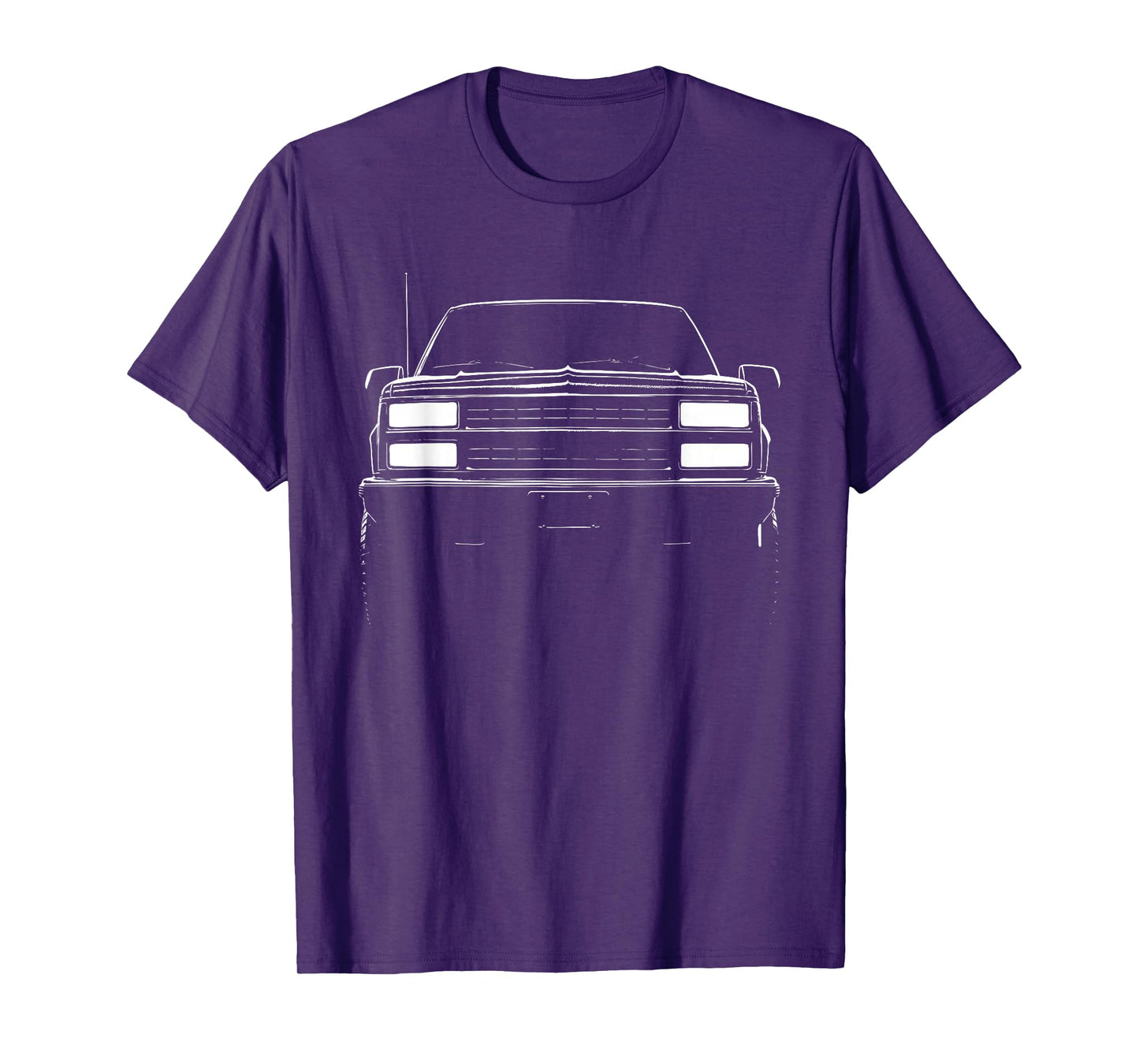 88-98 CK Truck GMT400 Front Grill Silhouette OBS T-Shirt