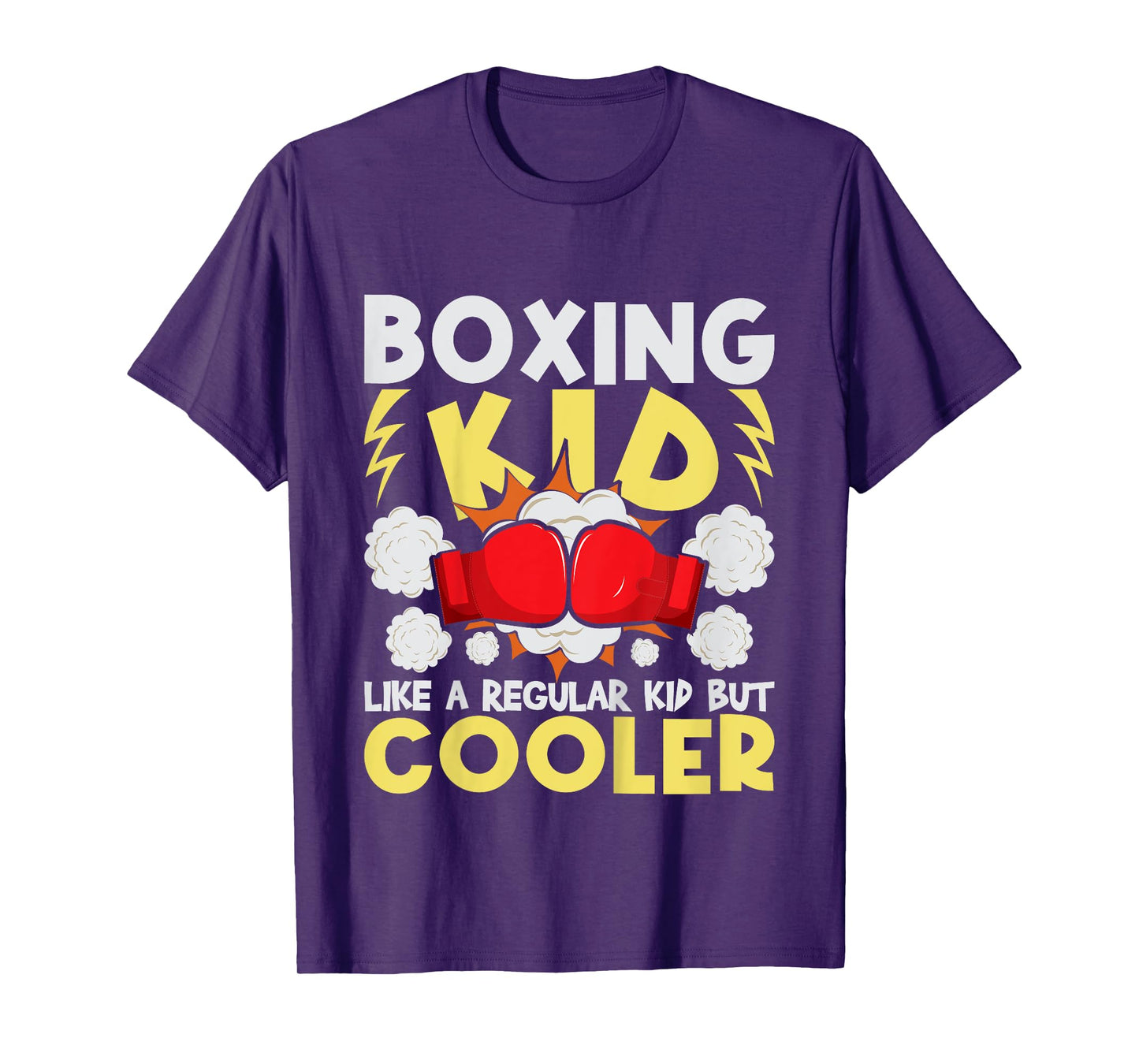 Boxing Kid Like A Regular Kid But Cooler - Boxer Kickboxing T-Shirt